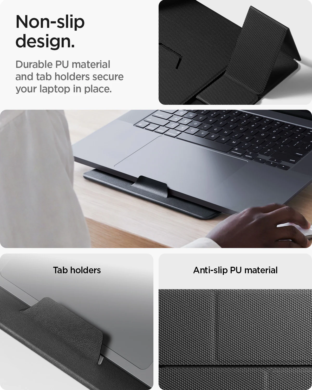 Slim Fold Laptop Stand | Non-Adhesive 55 Slim Fold Laptop Stand | Non-Adhesive