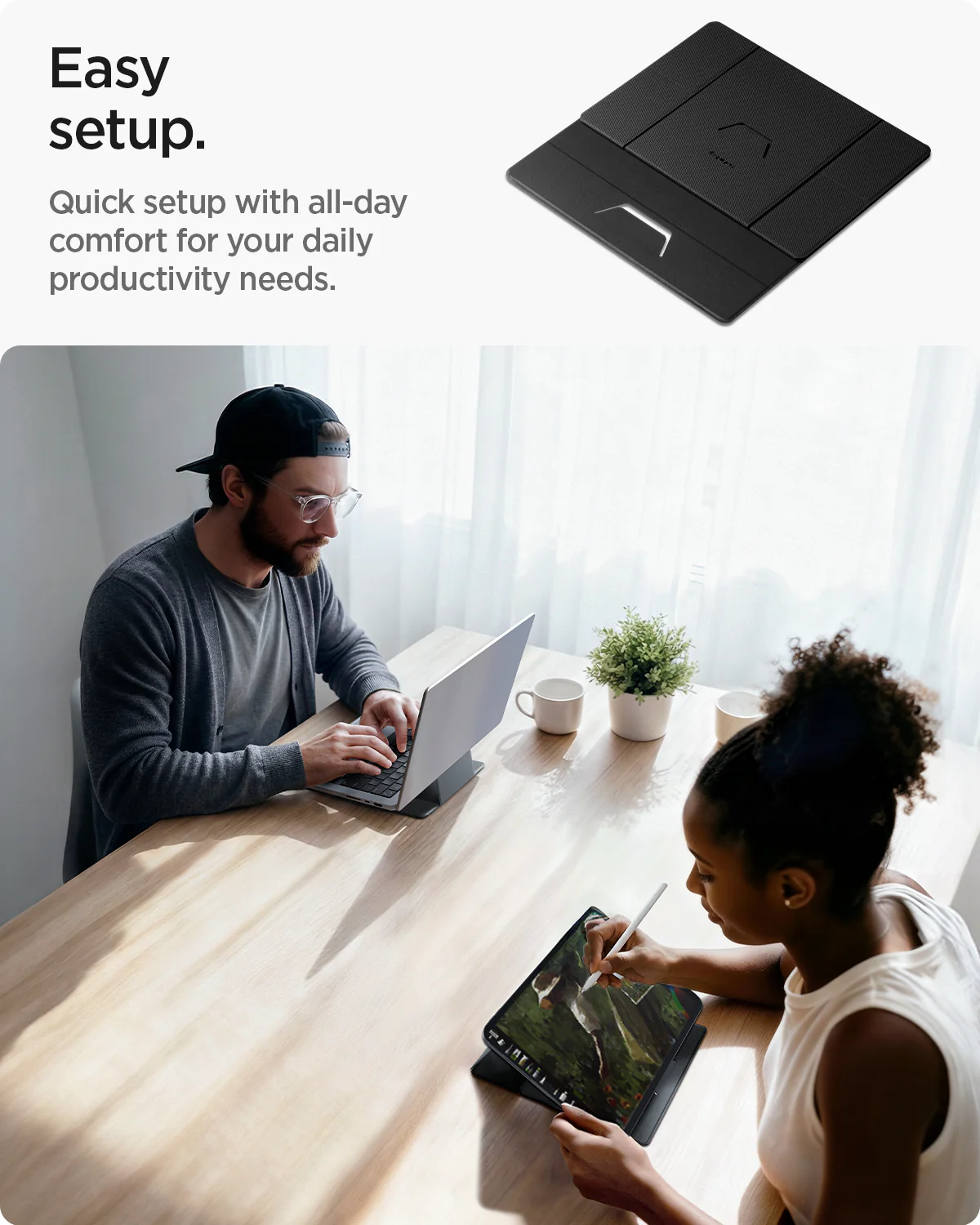 Slim Fold Laptop Stand | Non-Adhesive 58 Slim Fold Laptop Stand | Non-Adhesive