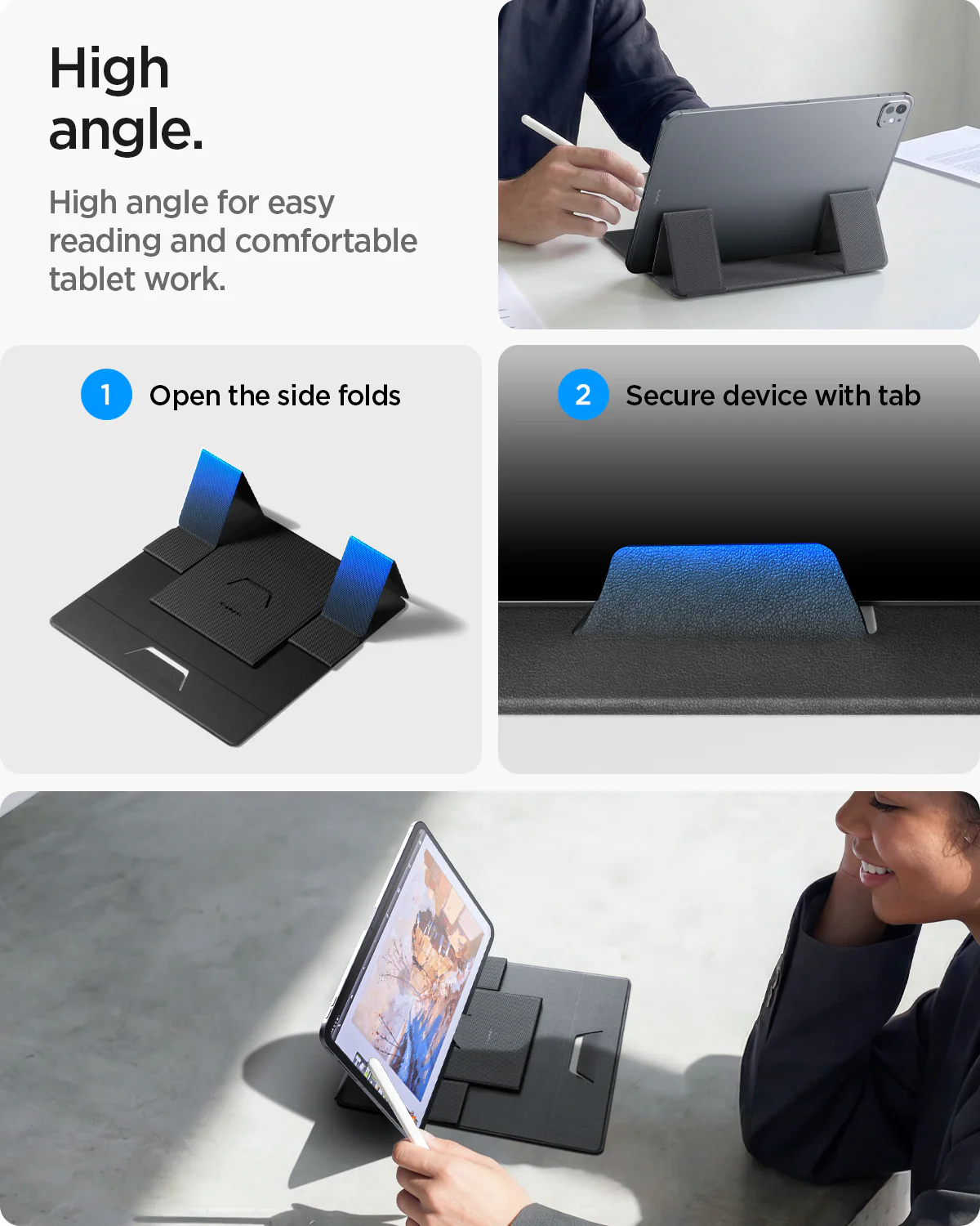 Slim Fold Laptop Stand | Non-Adhesive 60 Slim Fold Laptop Stand | Non-Adhesive