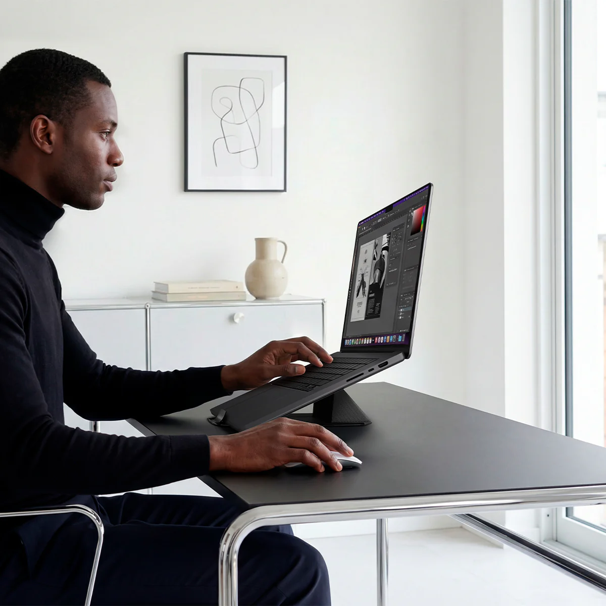 Slim Fold Laptop Stand | Non-Adhesive 71 Slim Fold Laptop Stand | Non-Adhesive