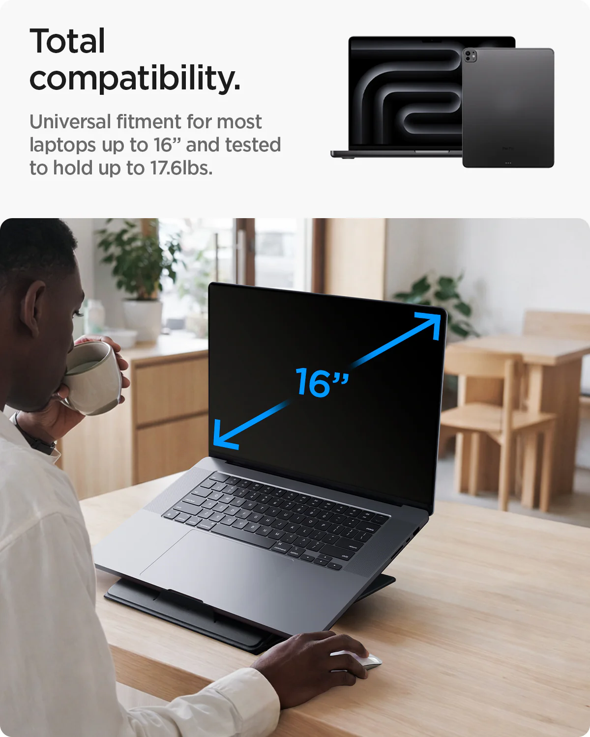 Slim Fold Laptop Stand | Non-Adhesive 81 Slim Fold Laptop Stand | Non-Adhesive