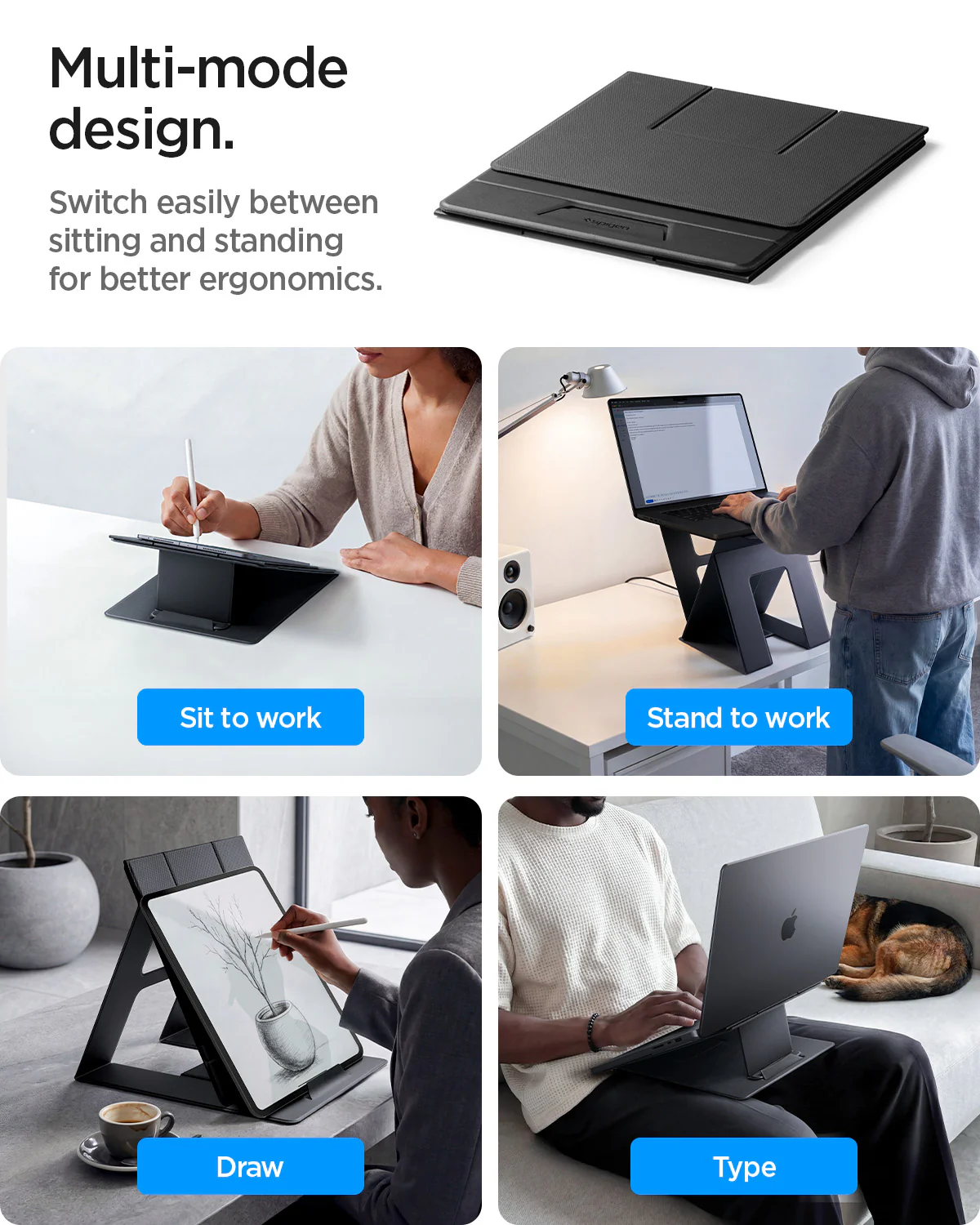 Slim Fold Laptop Stand | Non-Adhesive 82 Slim Fold Laptop Stand | Non-Adhesive