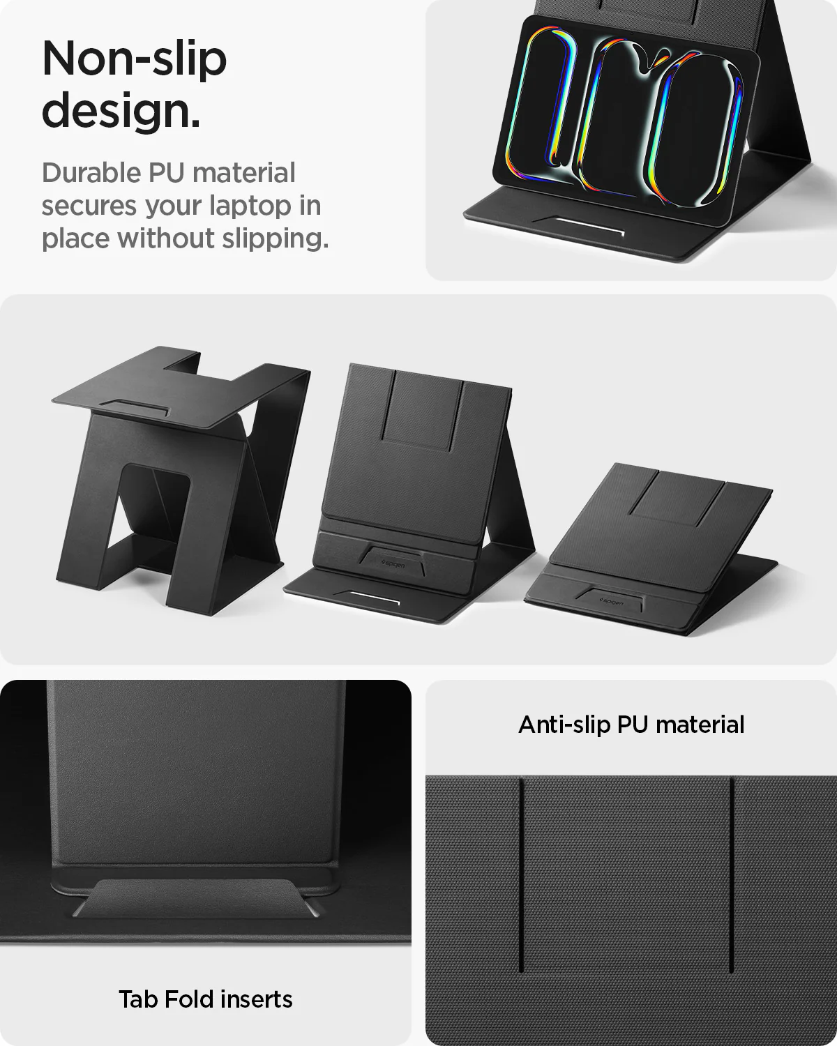 Slim Fold Laptop Stand | Non-Adhesive 85 Slim Fold Laptop Stand | Non-Adhesive