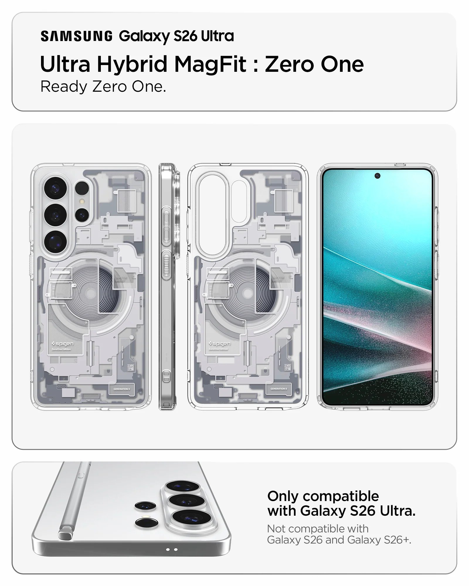 Galaxy S26 Series - Ultra Hybrid Zero One (Mag Fit) 29 Galaxy S26 Series - Ultra Hybrid Zero One (Mag Fit)