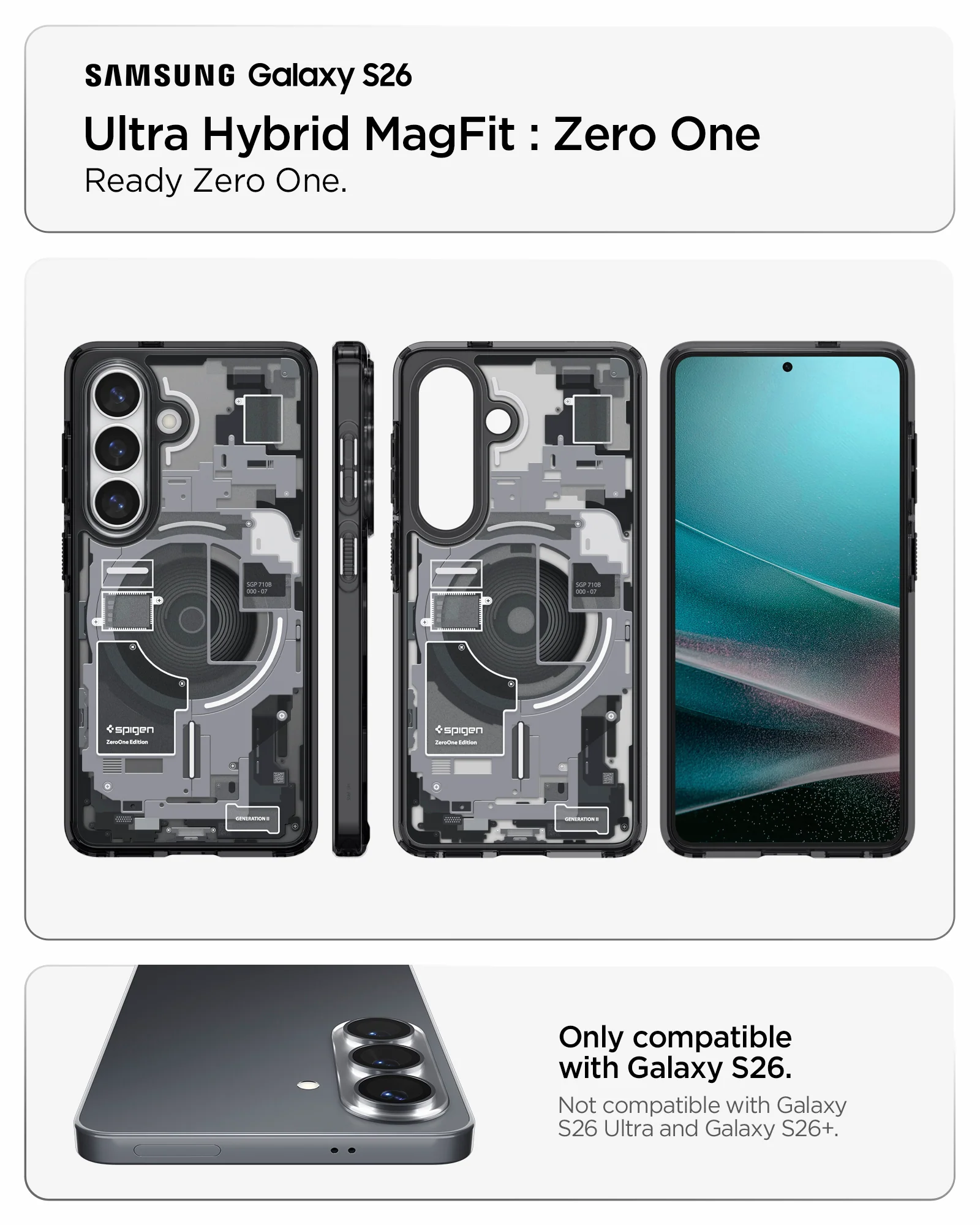 Galaxy S26 Series - Ultra Hybrid Zero One (Mag Fit) 77 Galaxy S26 Series - Ultra Hybrid Zero One (Mag Fit)