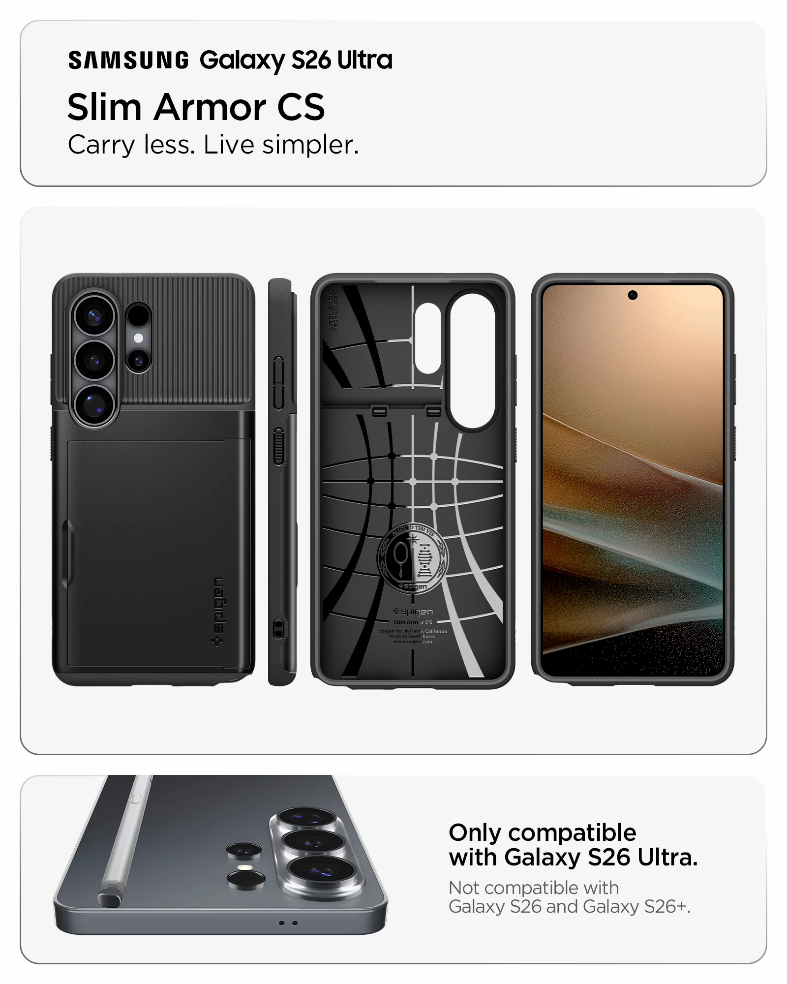 Galaxy S26 Series - Slim Armor CS 11 Galaxy S26 Series - Slim Armor CS