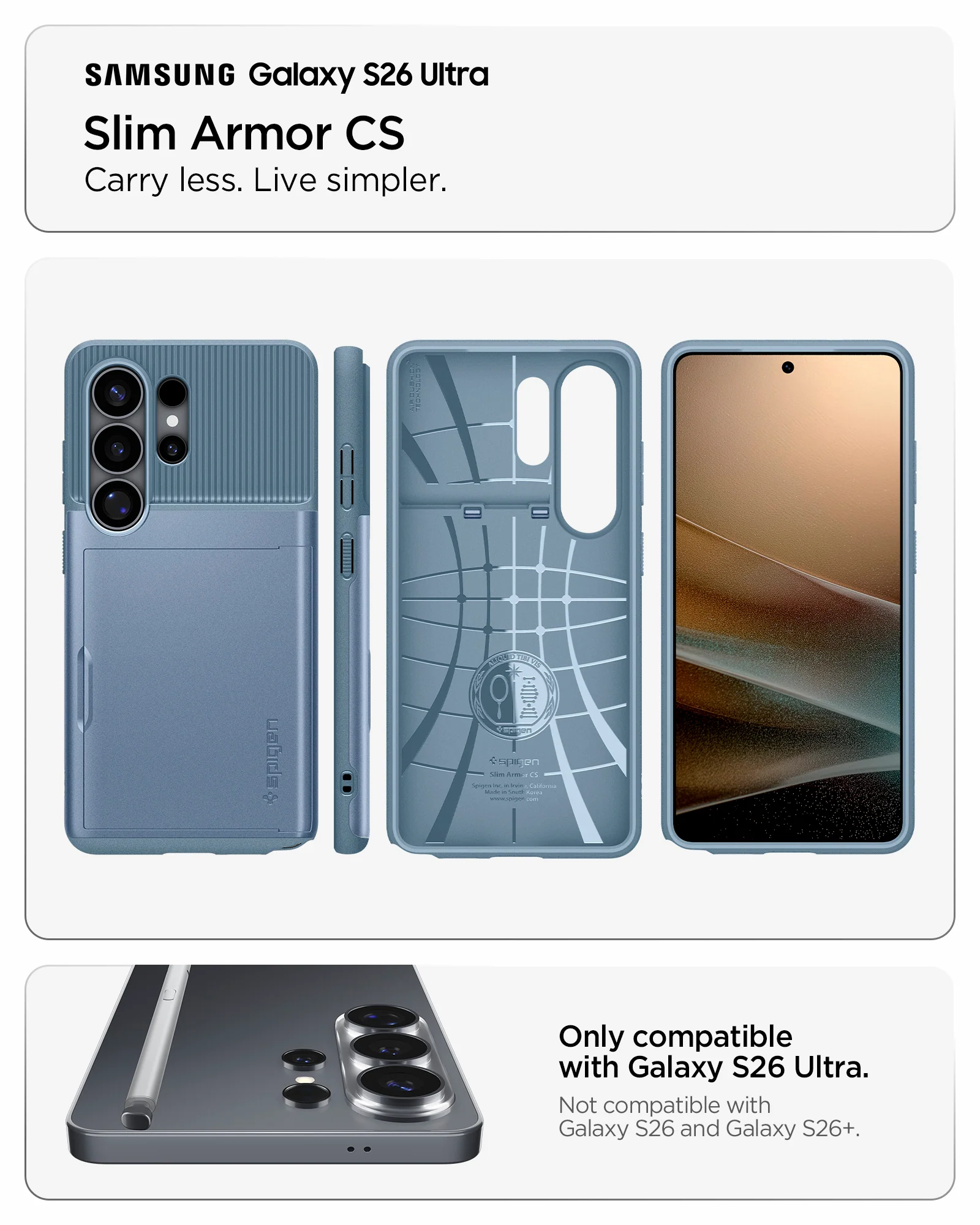 Galaxy S26 Series - Slim Armor CS 23 Galaxy S26 Series - Slim Armor CS
