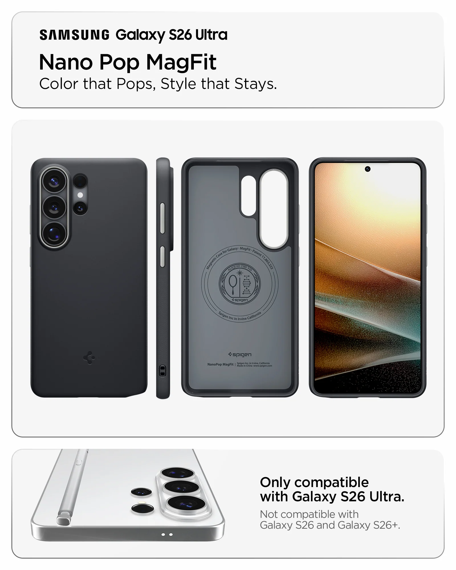 Galaxy S26 Series - Nano Pop (Mag Fit) 24 Galaxy S26 Series - Nano Pop (Mag Fit)