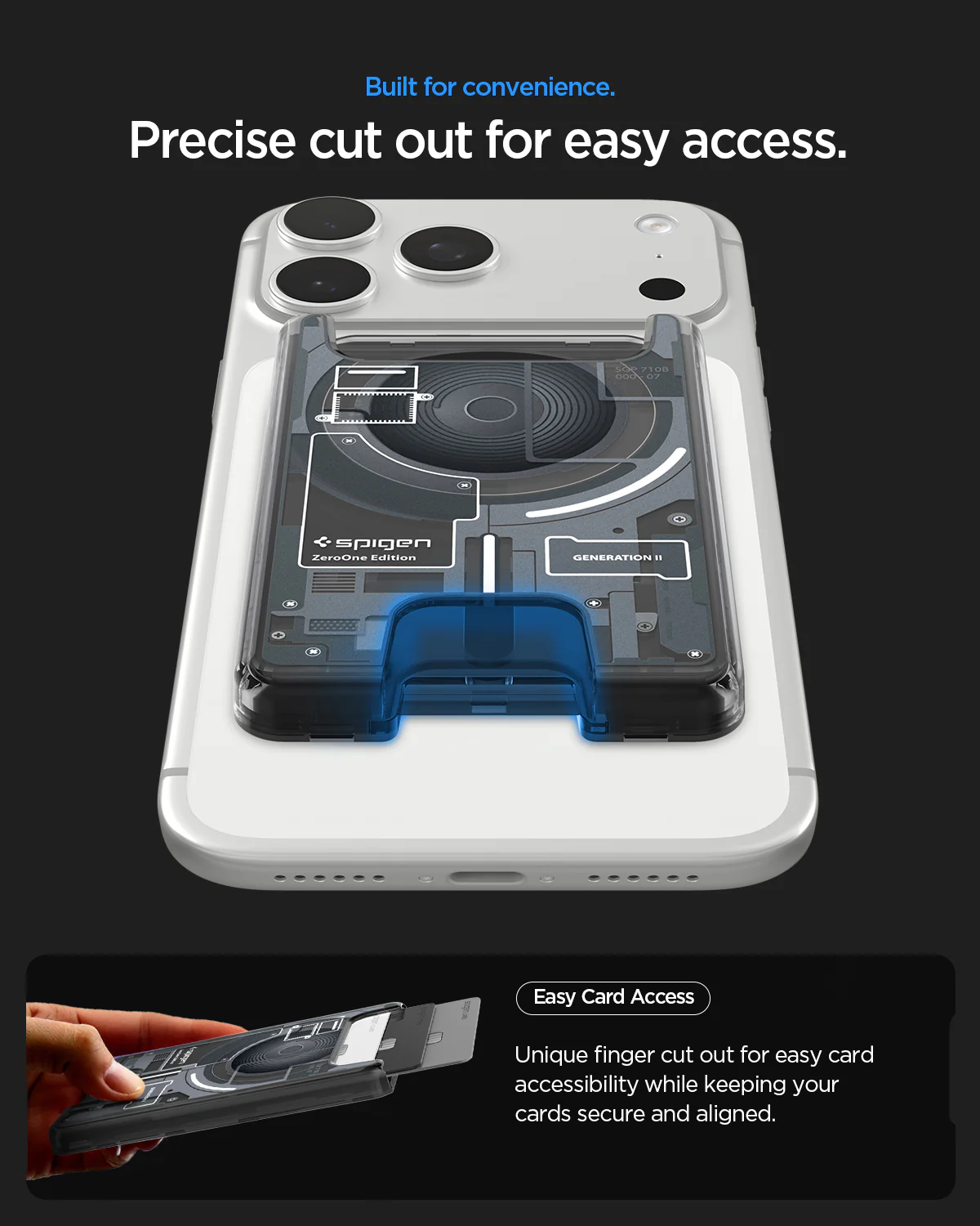MagSafe Card Holder Ultra Hybrid Zero One V2 (Mag Fit) 14 MagSafe Card Holder Ultra Hybrid Zero One V2 (Mag Fit)