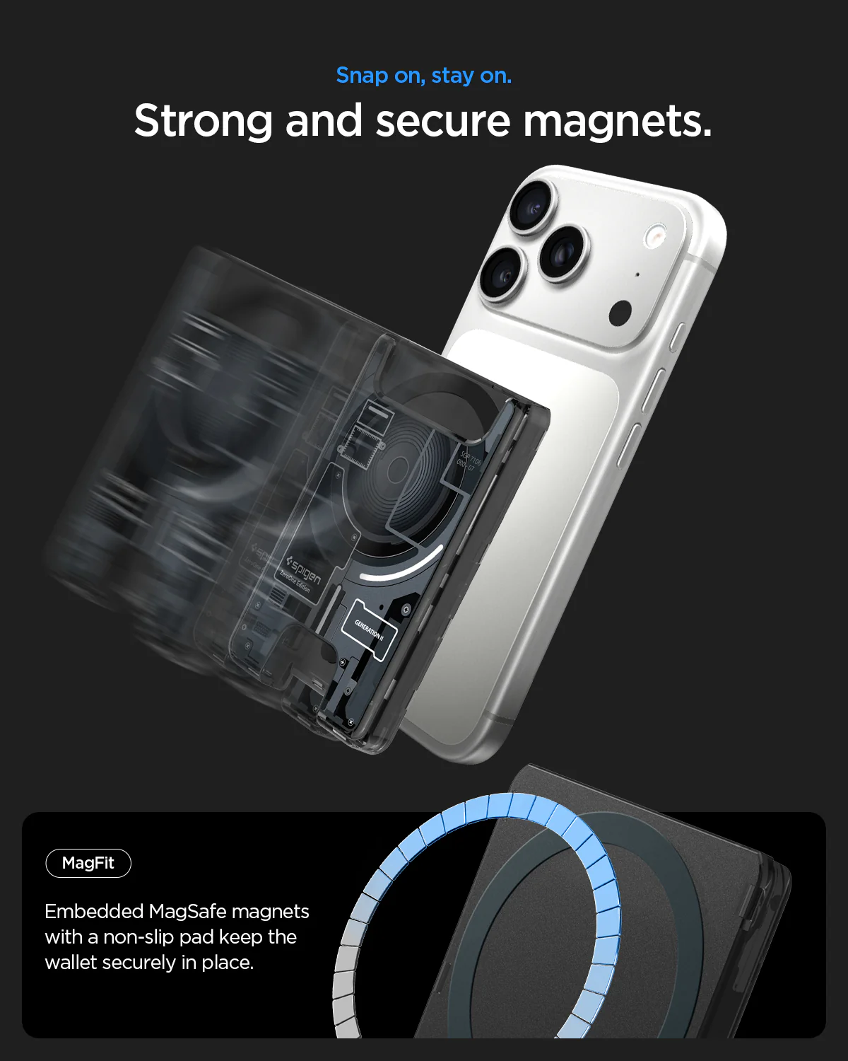 MagSafe Card Holder Ultra Hybrid Zero One V2 (Mag Fit) 15 MagSafe Card Holder Ultra Hybrid Zero One V2 (Mag Fit)