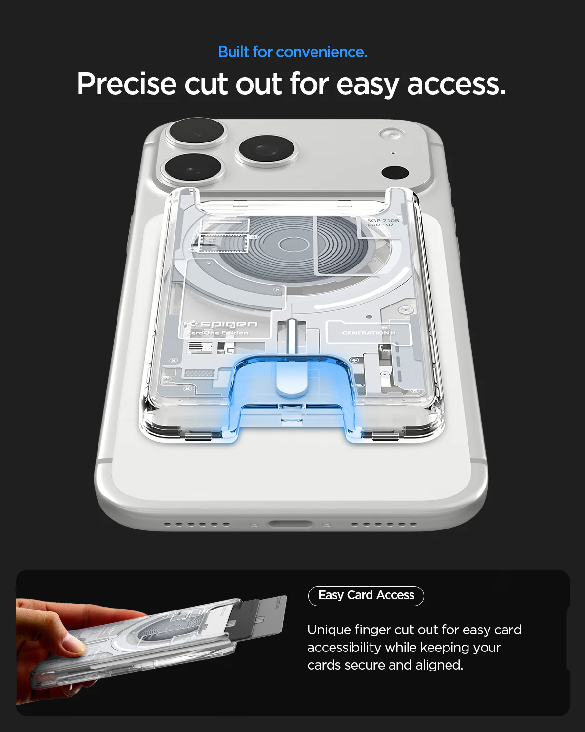 MagSafe Card Holder Ultra Hybrid Zero One V2 (Mag Fit) 33 MagSafe Card Holder Ultra Hybrid Zero One V2 (Mag Fit)