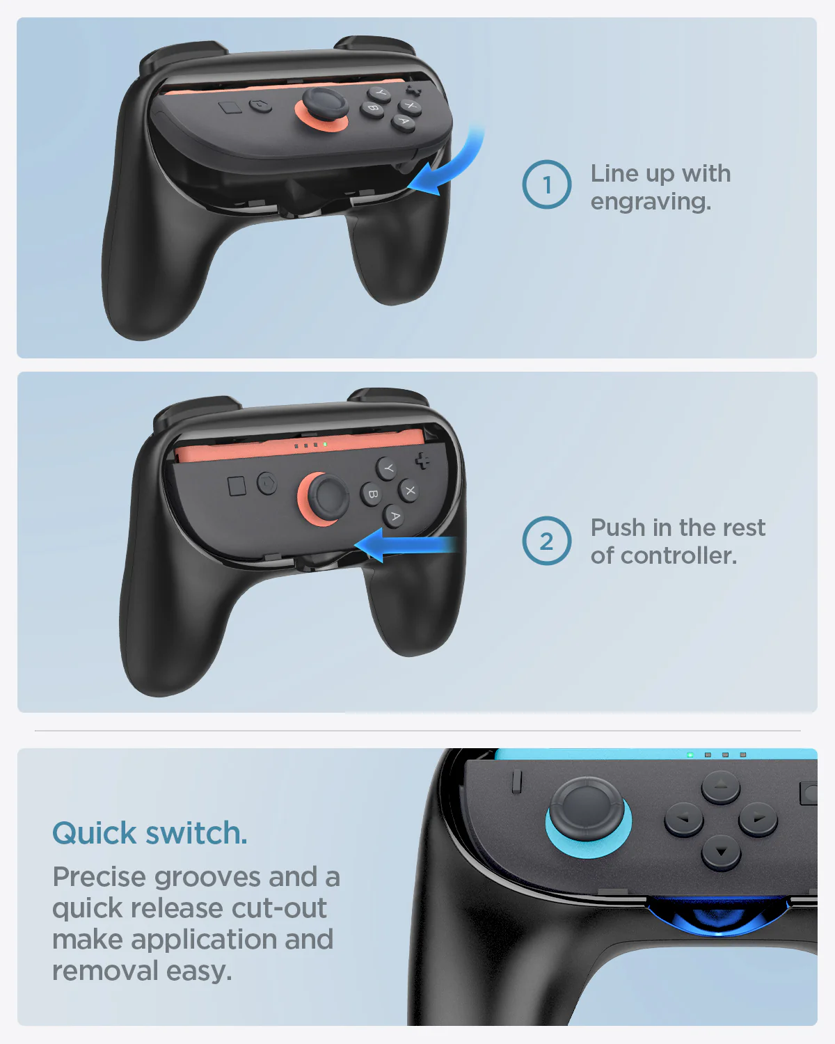 Nintendo Switch Joy-Con Grip | NS100 15 Nintendo Switch Joy-Con Grip | NS100