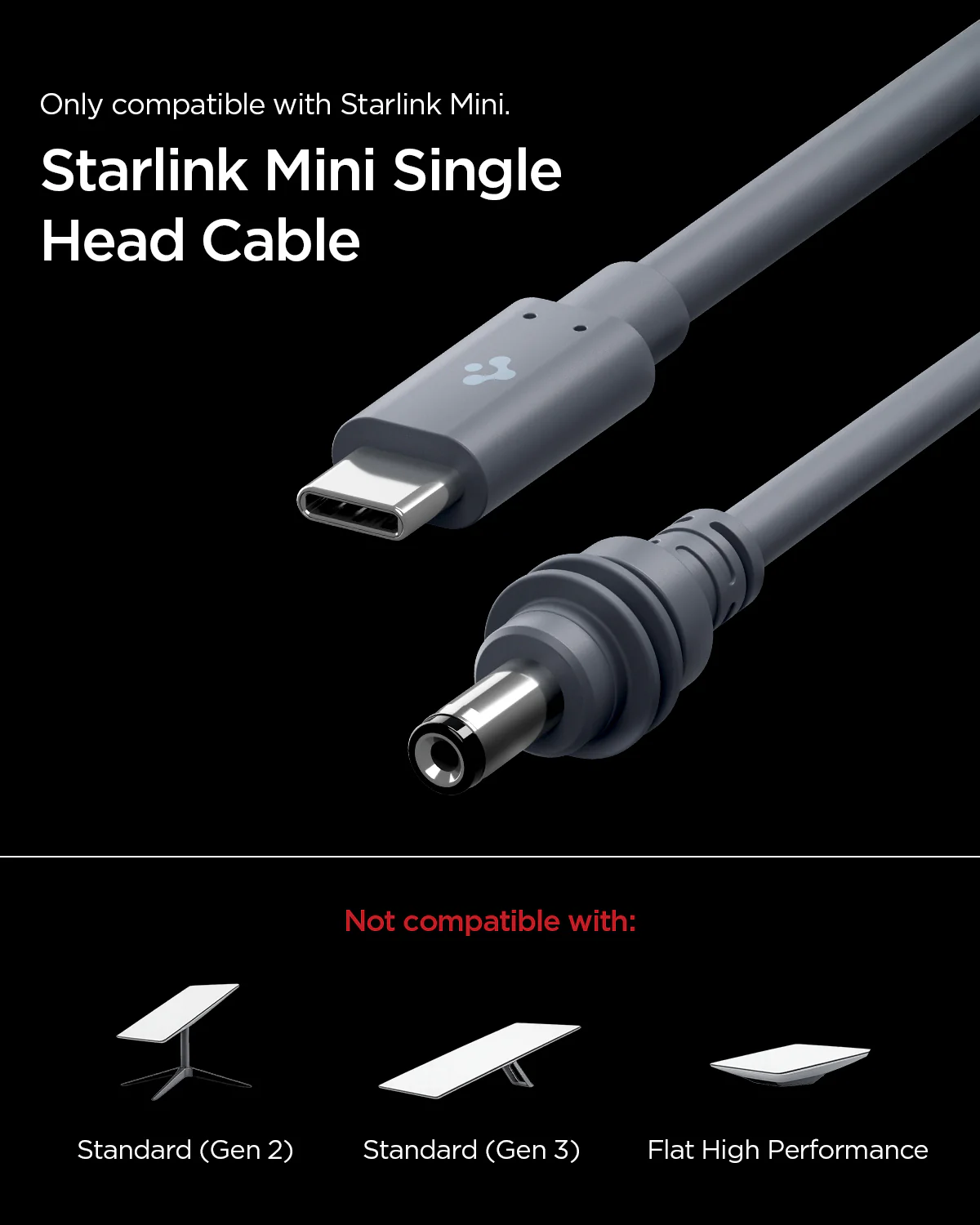 Starlink Mini C to DC Cable | STL211 7 Starlink Mini C to DC Cable | STL211