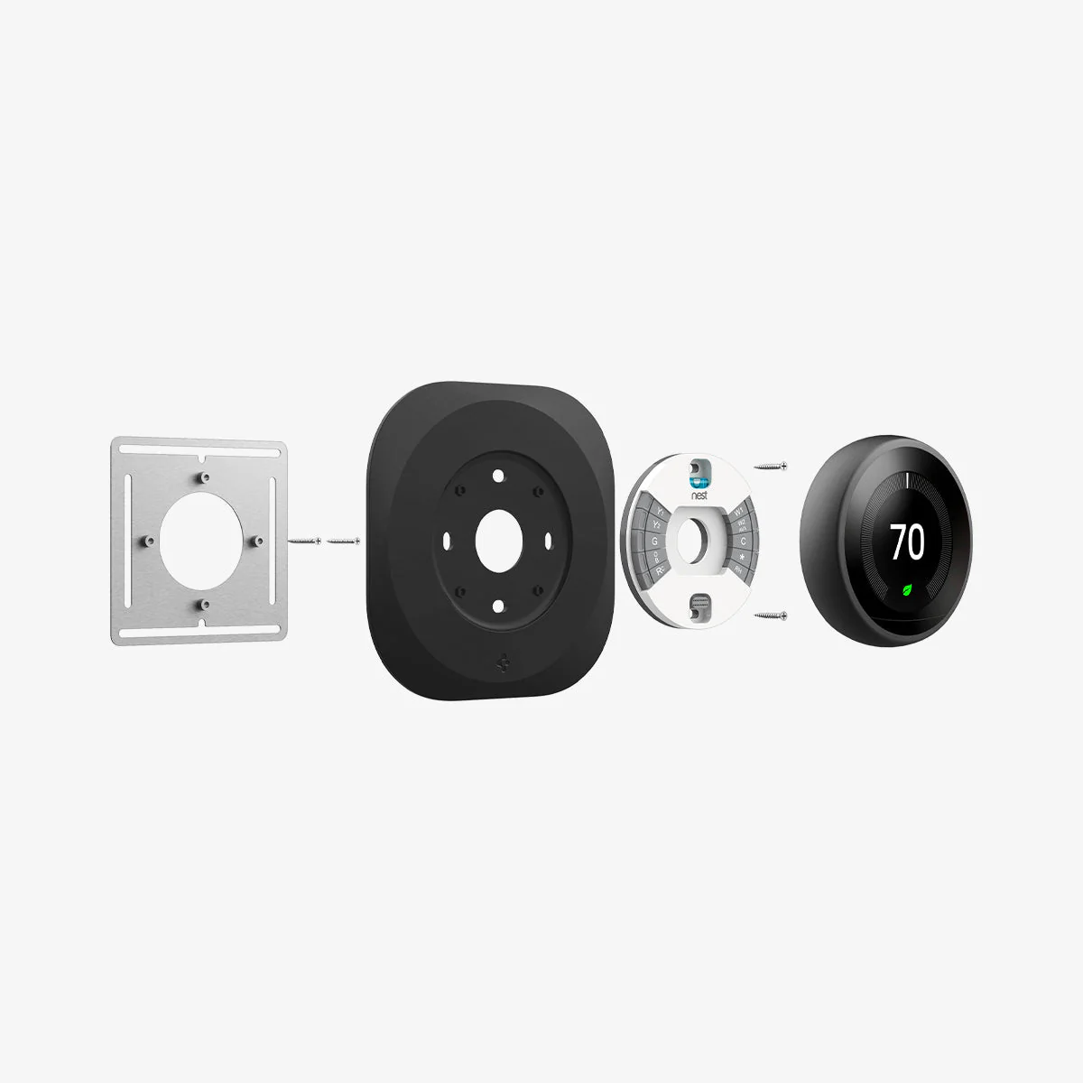 Google Nest Learning Thermostat 3G Wall Plate 12 Google Nest Learning Thermostat 3G Wall Plate