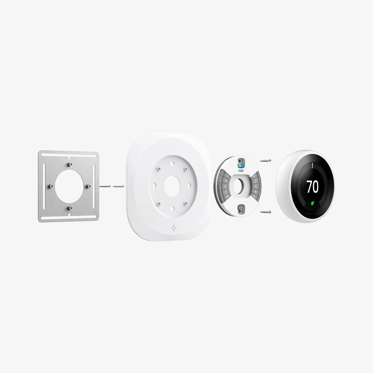 Google Nest Learning Thermostat 3G Wall Plate 22 Google Nest Learning Thermostat 3G Wall Plate