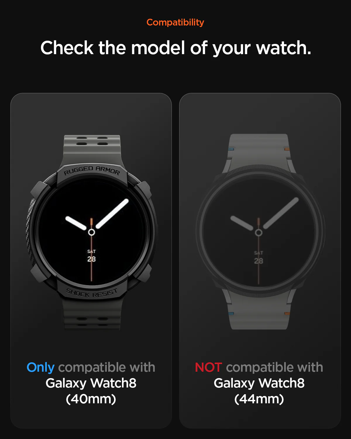 Galaxy Watch 8 Series - Rugged Armor 12 Galaxy Watch 8 Series - Rugged Armor