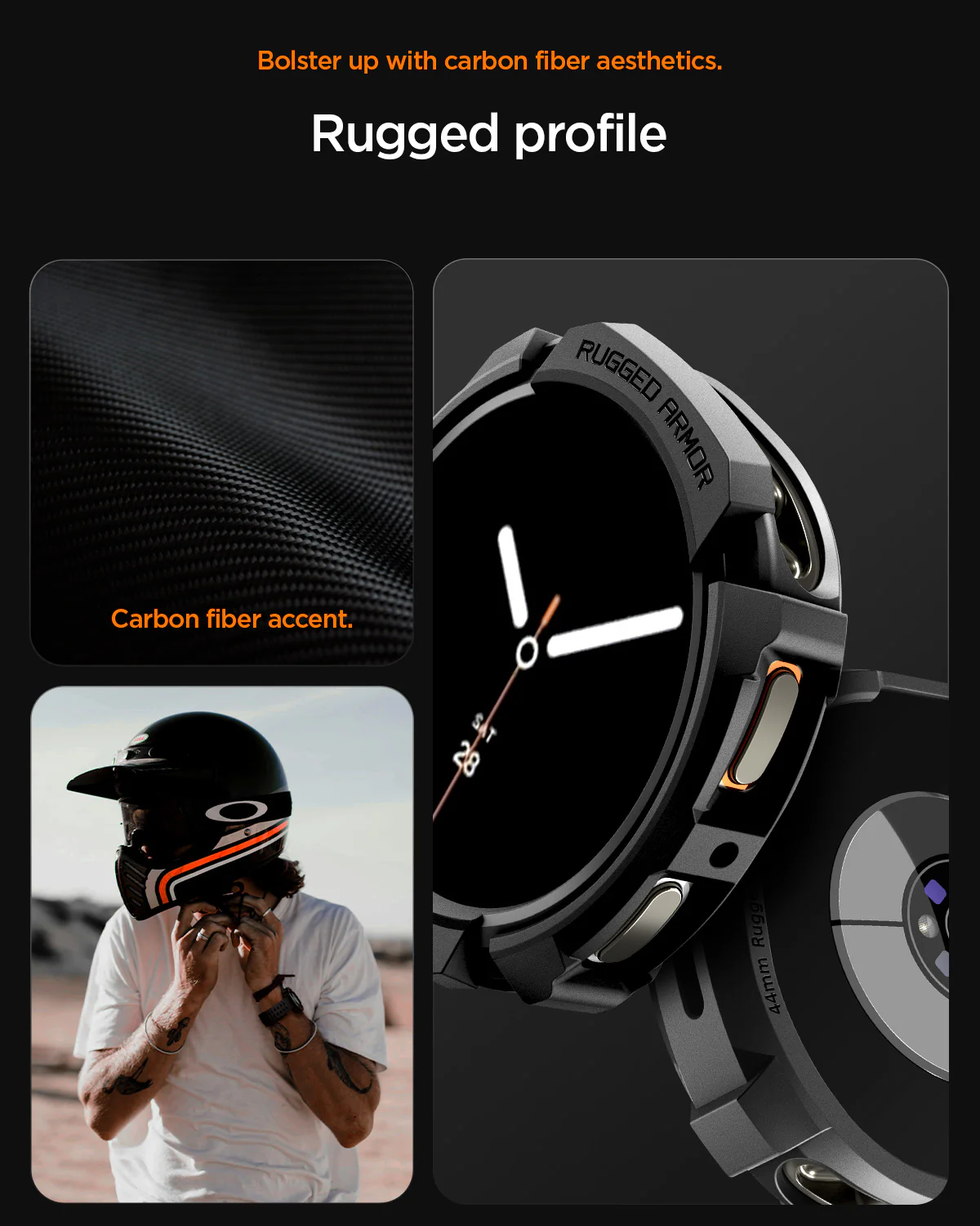 Galaxy Watch 8 Series - Rugged Armor 32 Galaxy Watch 8 Series - Rugged Armor