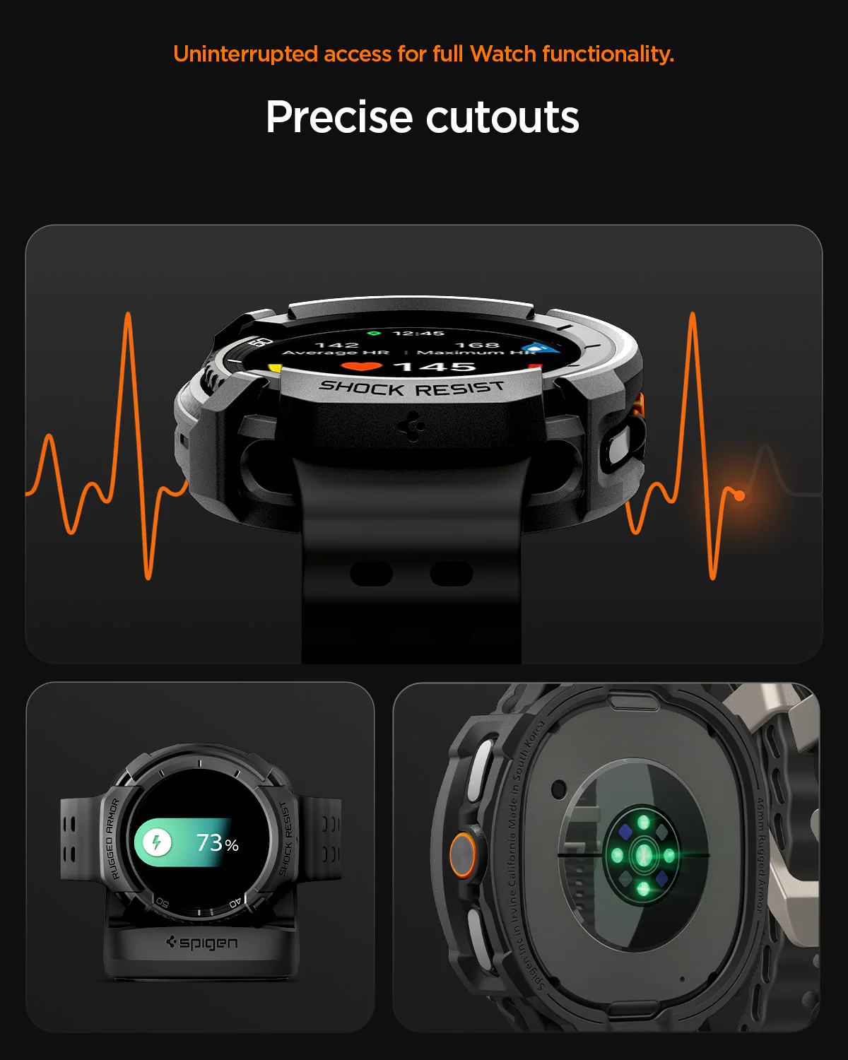 Galaxy Watch 8 Series - Rugged Armor 49 Galaxy Watch 8 Series - Rugged Armor