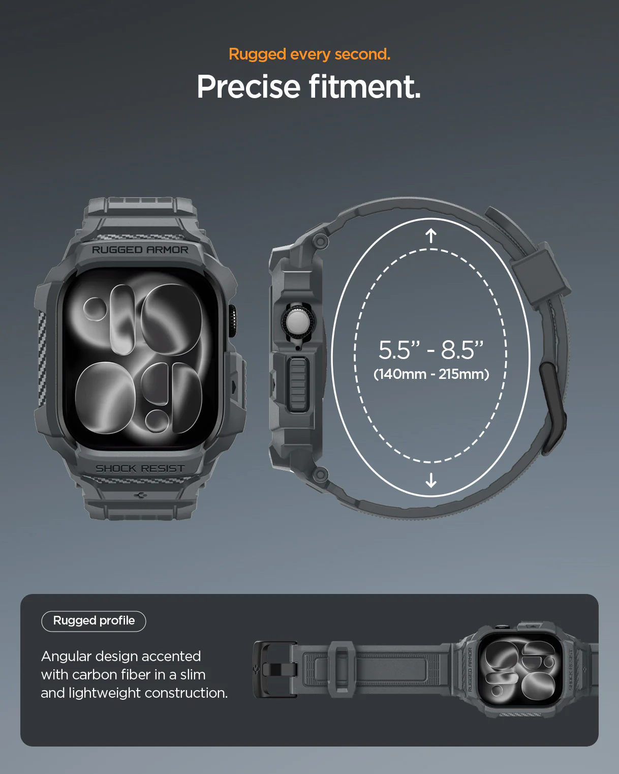 Apple Watch Series - Rugged Armor Pro 2 29 Apple Watch Series - Rugged Armor Pro 2