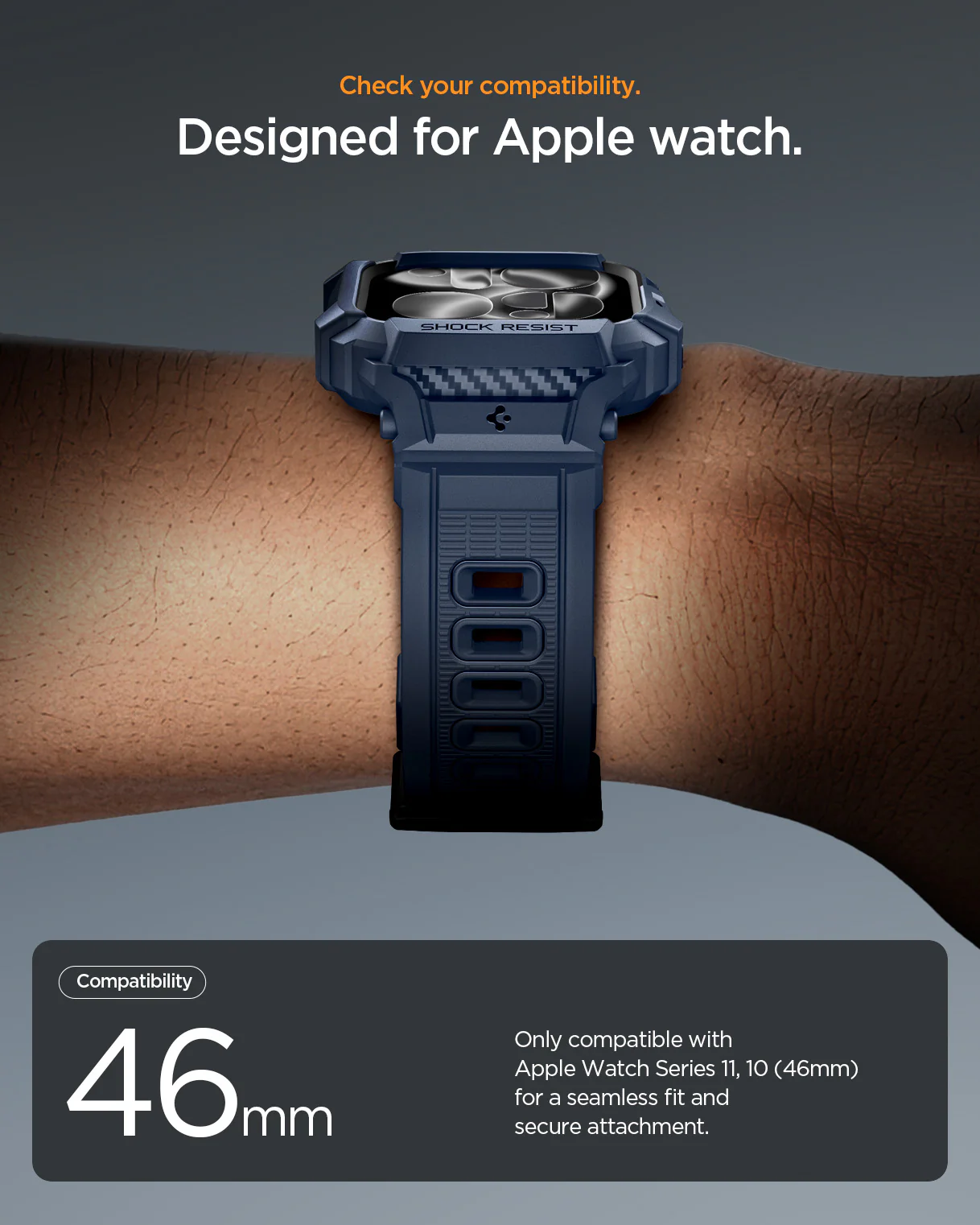 Apple Watch Series - Rugged Armor Pro 2 43 Apple Watch Series - Rugged Armor Pro 2