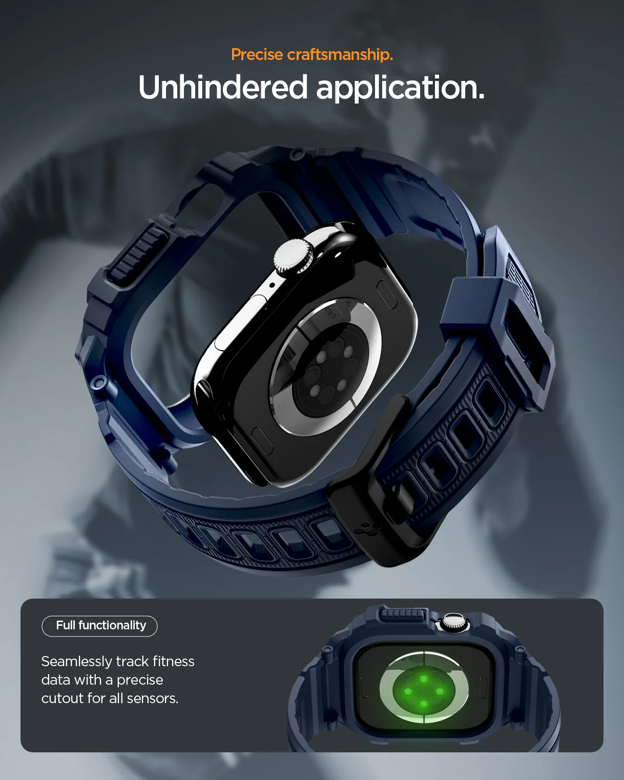 Apple Watch Series - Rugged Armor Pro 2 47 Apple Watch Series - Rugged Armor Pro 2