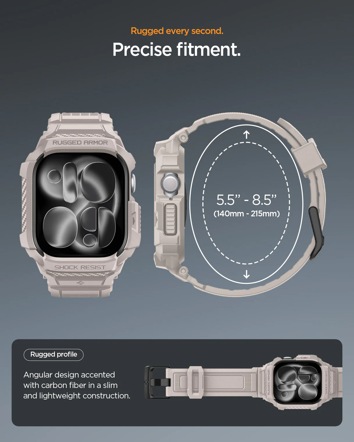 Apple Watch Series - Rugged Armor Pro 2 61 Apple Watch Series - Rugged Armor Pro 2