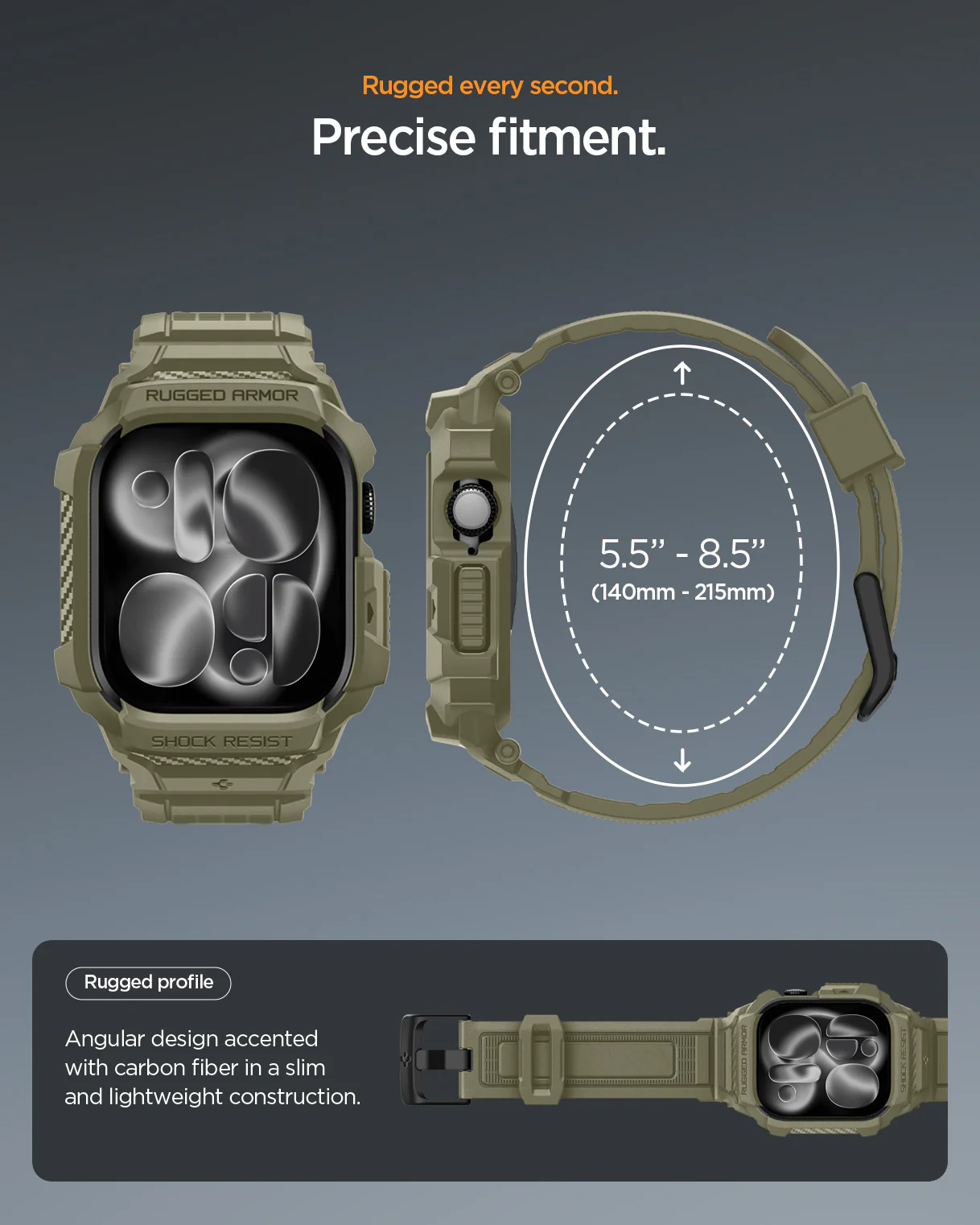 Apple Watch Series - Rugged Armor Pro 2 77 Apple Watch Series - Rugged Armor Pro 2