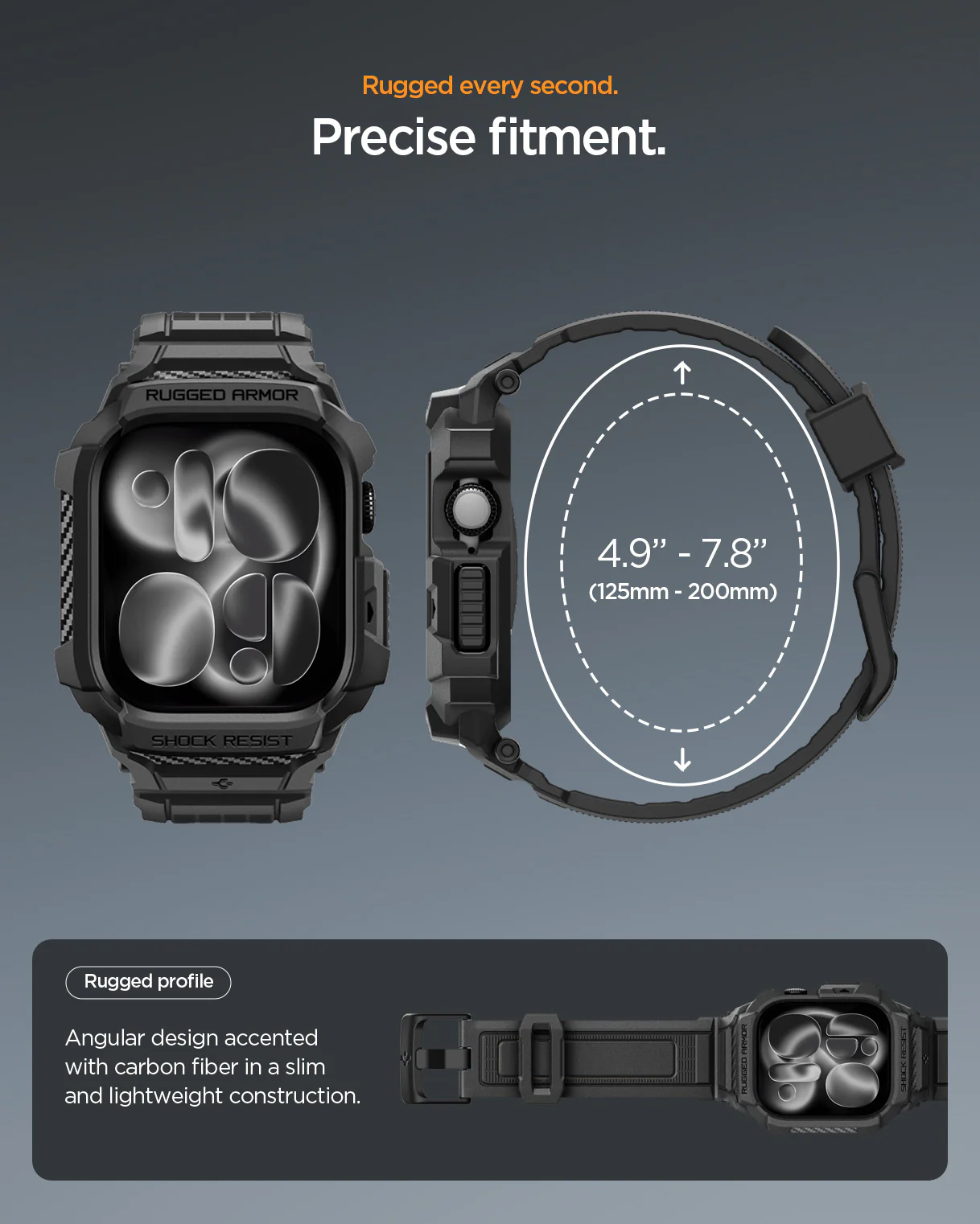 Apple Watch Series - Rugged Armor Pro 2 93 Apple Watch Series - Rugged Armor Pro 2