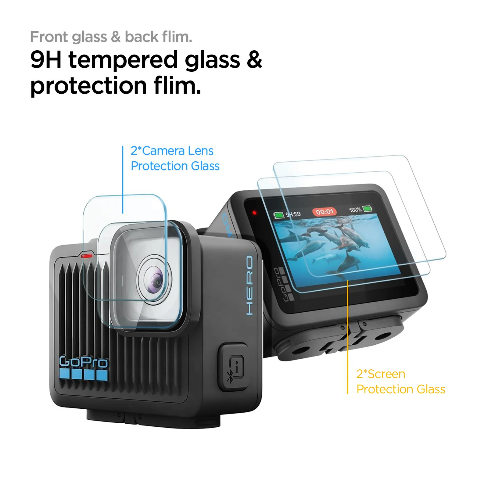 GoPro HERO Series - Glas.tR SLIM 16 GoPro HERO Series - Glas.tR SLIM