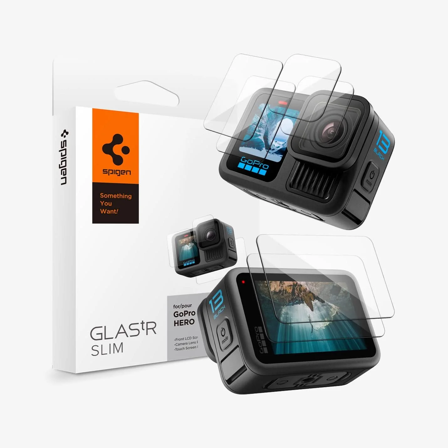 GoPro HERO Series - Glas.tR SLIM 20 GoPro HERO Series - Glas.tR SLIM
