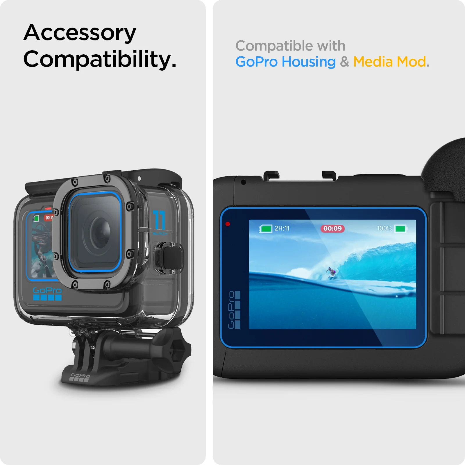 GoPro HERO Series - Glas.tR SLIM 3 GoPro HERO Series - Glas.tR SLIM