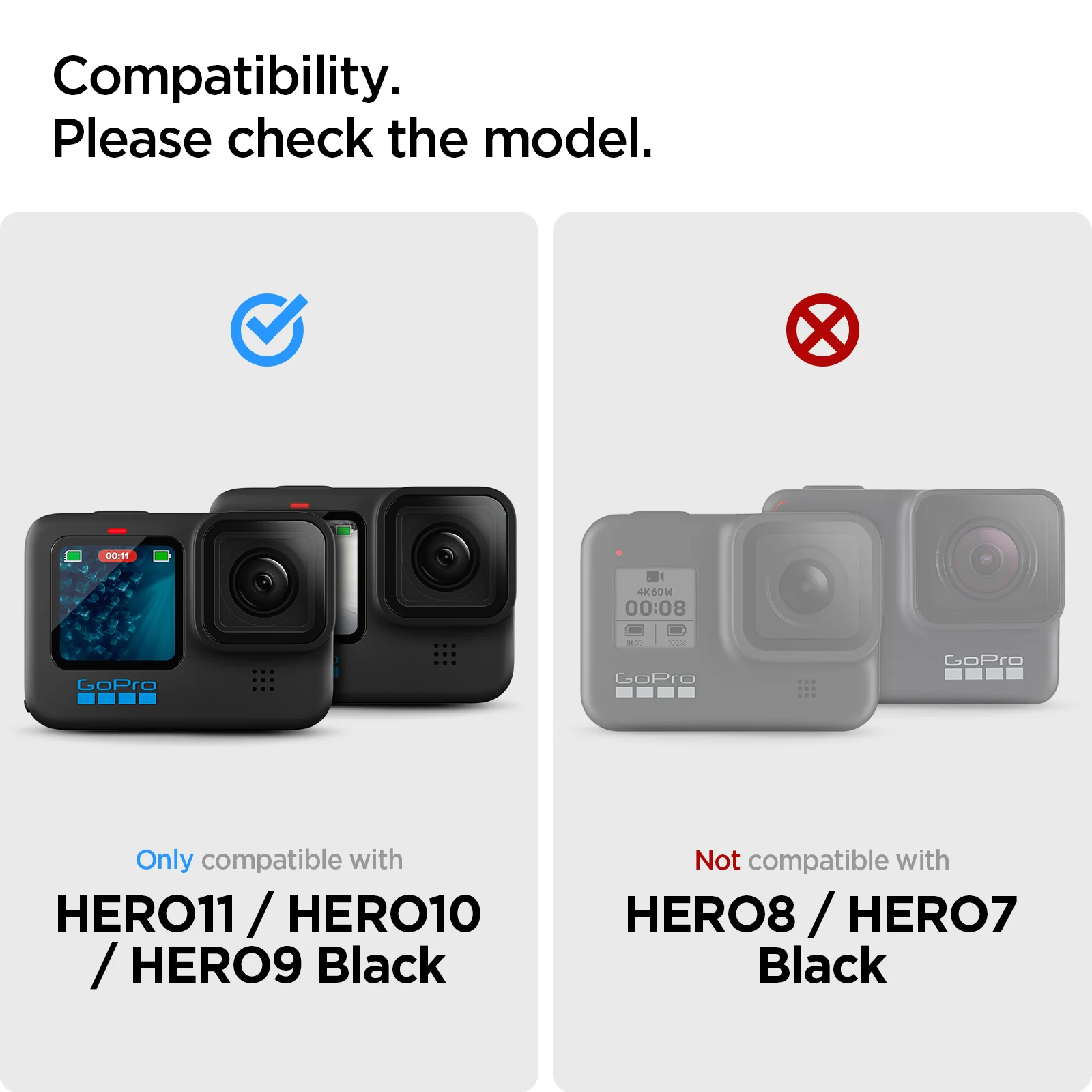 GoPro HERO Series - Glas.tR SLIM 7 GoPro HERO Series - Glas.tR SLIM