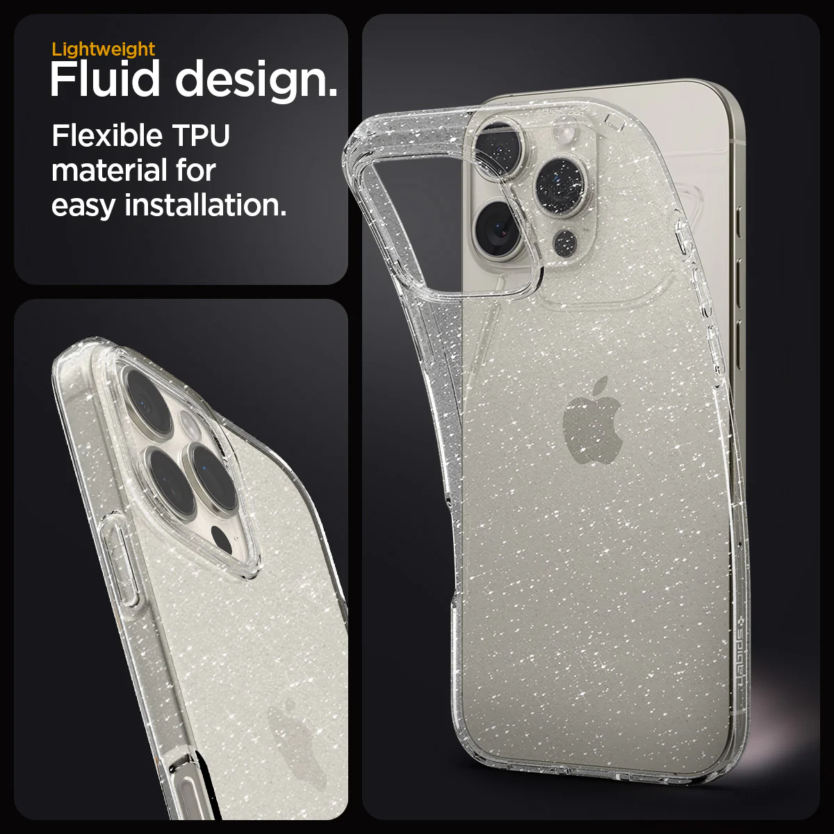 iPhone 16 Series - Liquid Crystal Glitter 24 iPhone 16 Series - Liquid Crystal Glitter