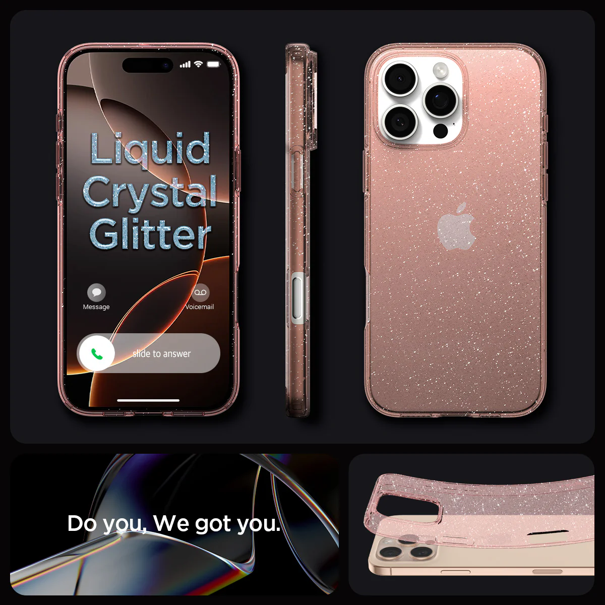 iPhone 16 Series - Liquid Crystal Glitter 41 iPhone 16 Series - Liquid Crystal Glitter
