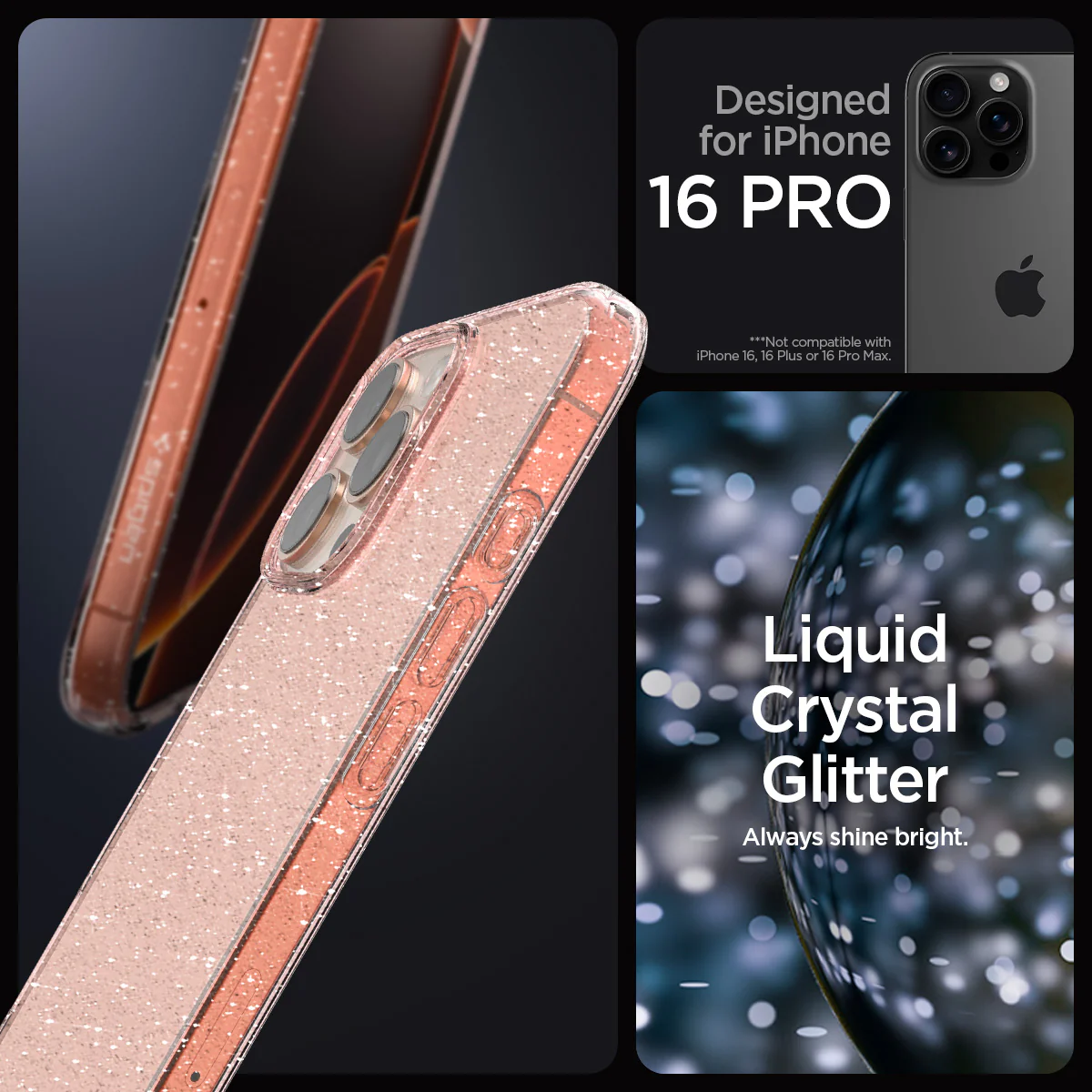 iPhone 16 Series - Liquid Crystal Glitter 42 iPhone 16 Series - Liquid Crystal Glitter