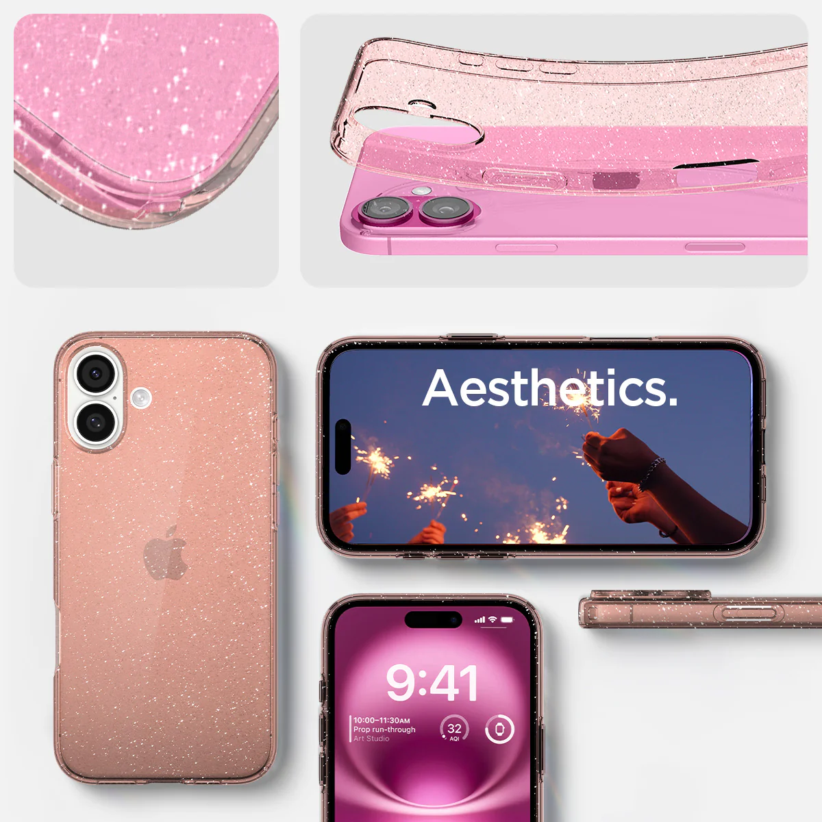 iPhone 16 Series - Liquid Crystal Glitter 79 iPhone 16 Series - Liquid Crystal Glitter