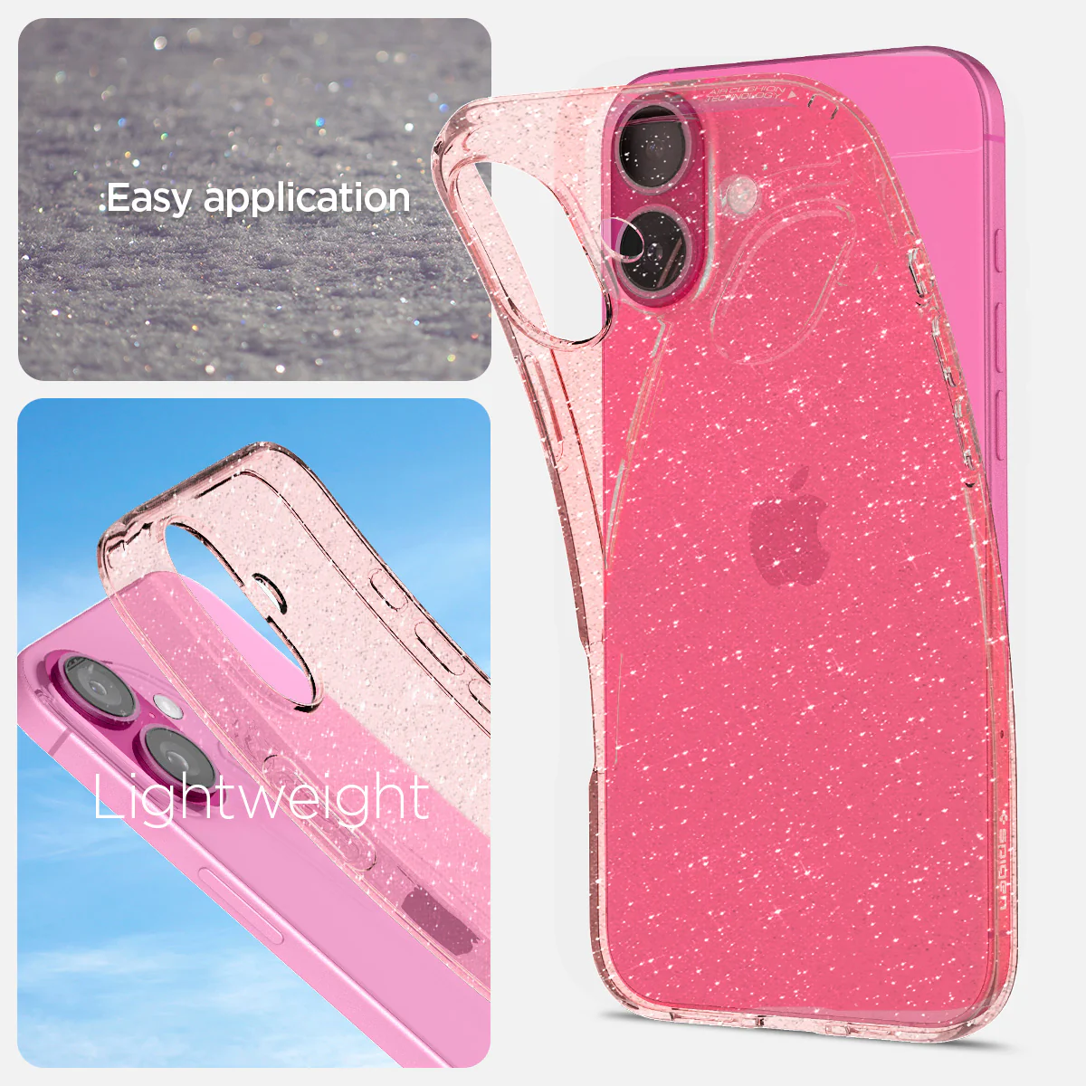 iPhone 16 Series - Liquid Crystal Glitter 80 iPhone 16 Series - Liquid Crystal Glitter