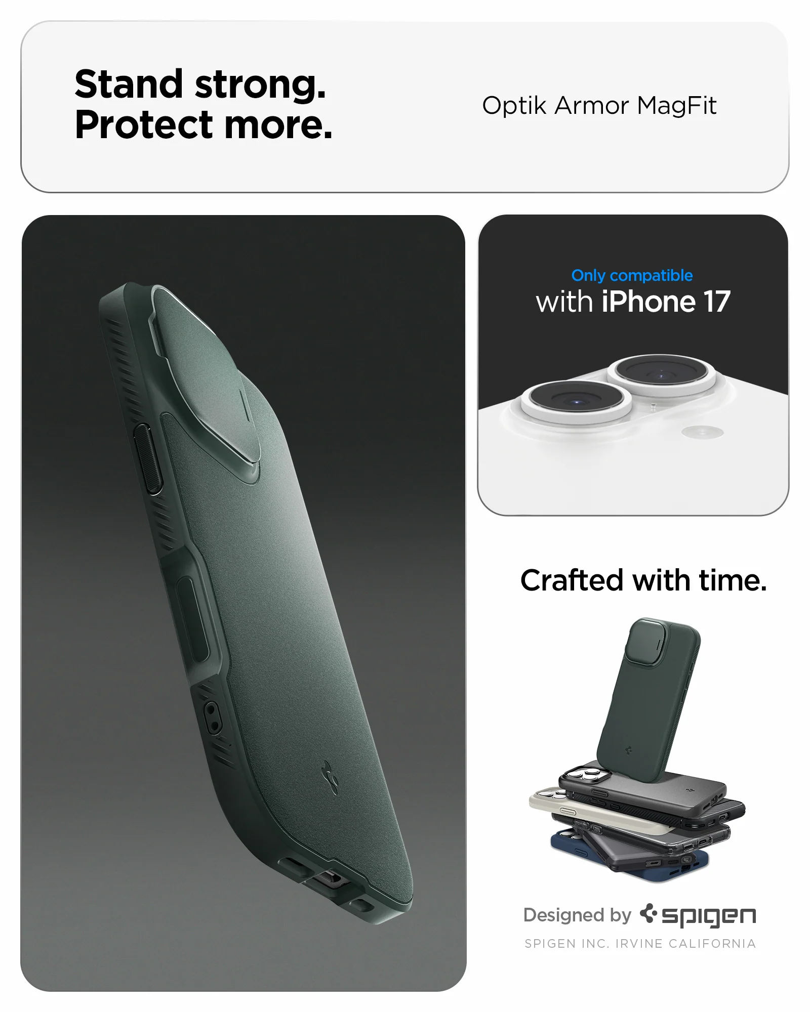 iPhone 17 Series - Optik Armor (Mag Fit) 127 iPhone 17 Series - Optik Armor (Mag Fit)