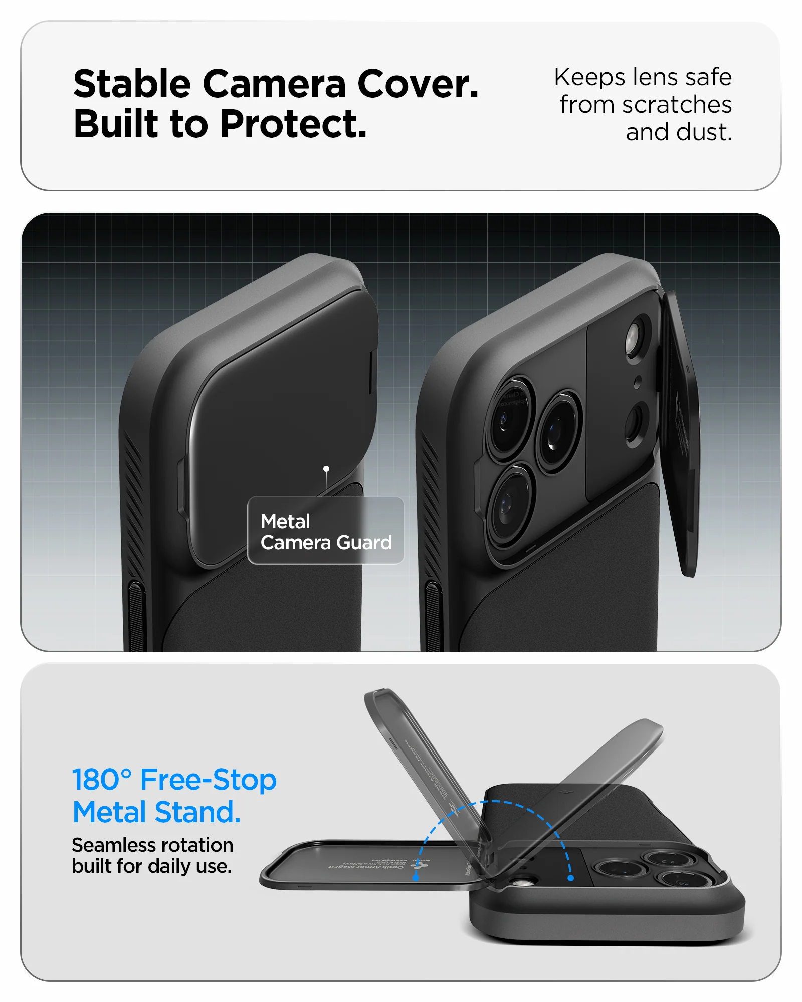iPhone 17 Series - Optik Armor (Mag Fit) 15 iPhone 17 Series - Optik Armor (Mag Fit)