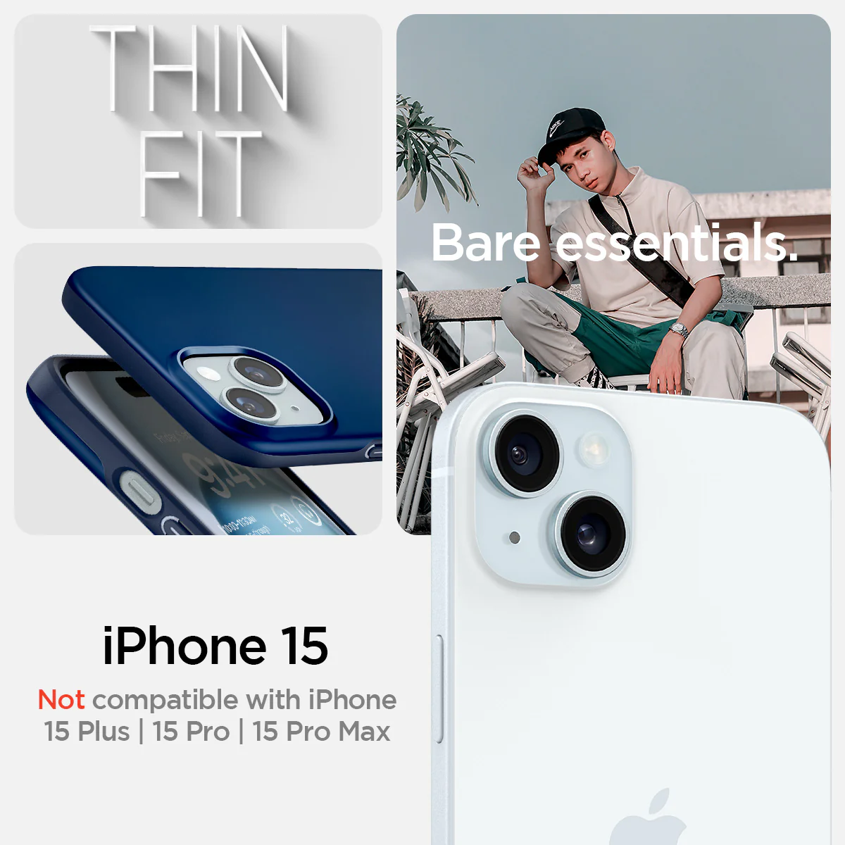 iPhone 15 Series - Thin Fit 240 iPhone 15 Series - Thin Fit