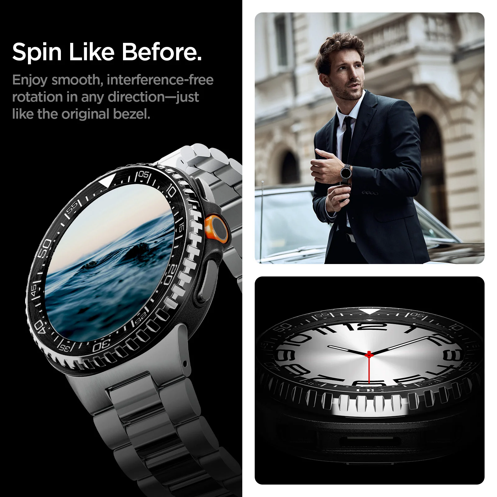 Galaxy Watch 8 Series - Bezel Tune 40 Galaxy Watch 8 Series - Bezel Tune