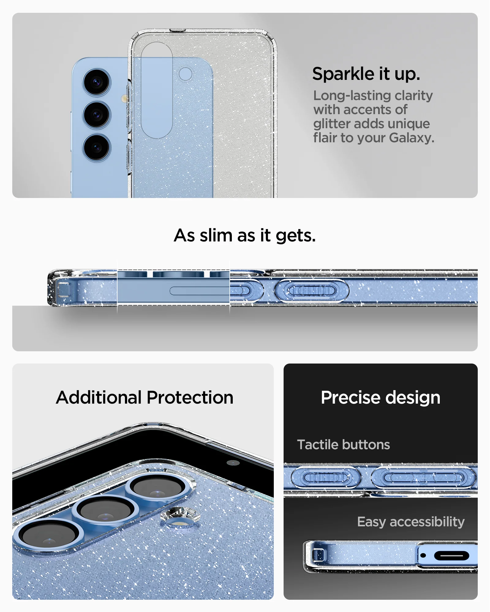 Galaxy S25 Series - Liquid Crystal Glitter 47 Galaxy S25 Series - Liquid Crystal Glitter