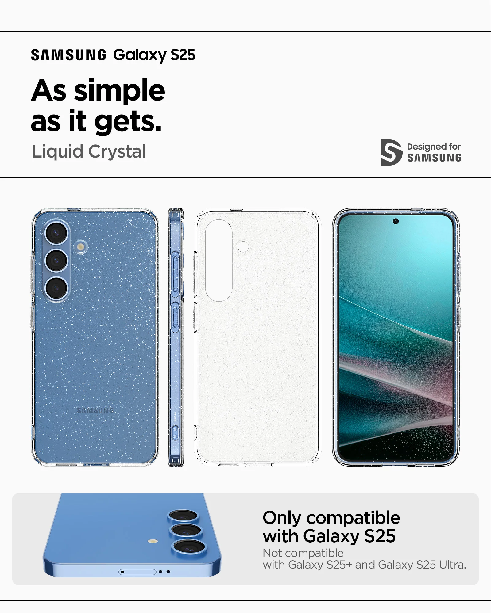 Galaxy S25 Series - Liquid Crystal Glitter 48 Galaxy S25 Series - Liquid Crystal Glitter