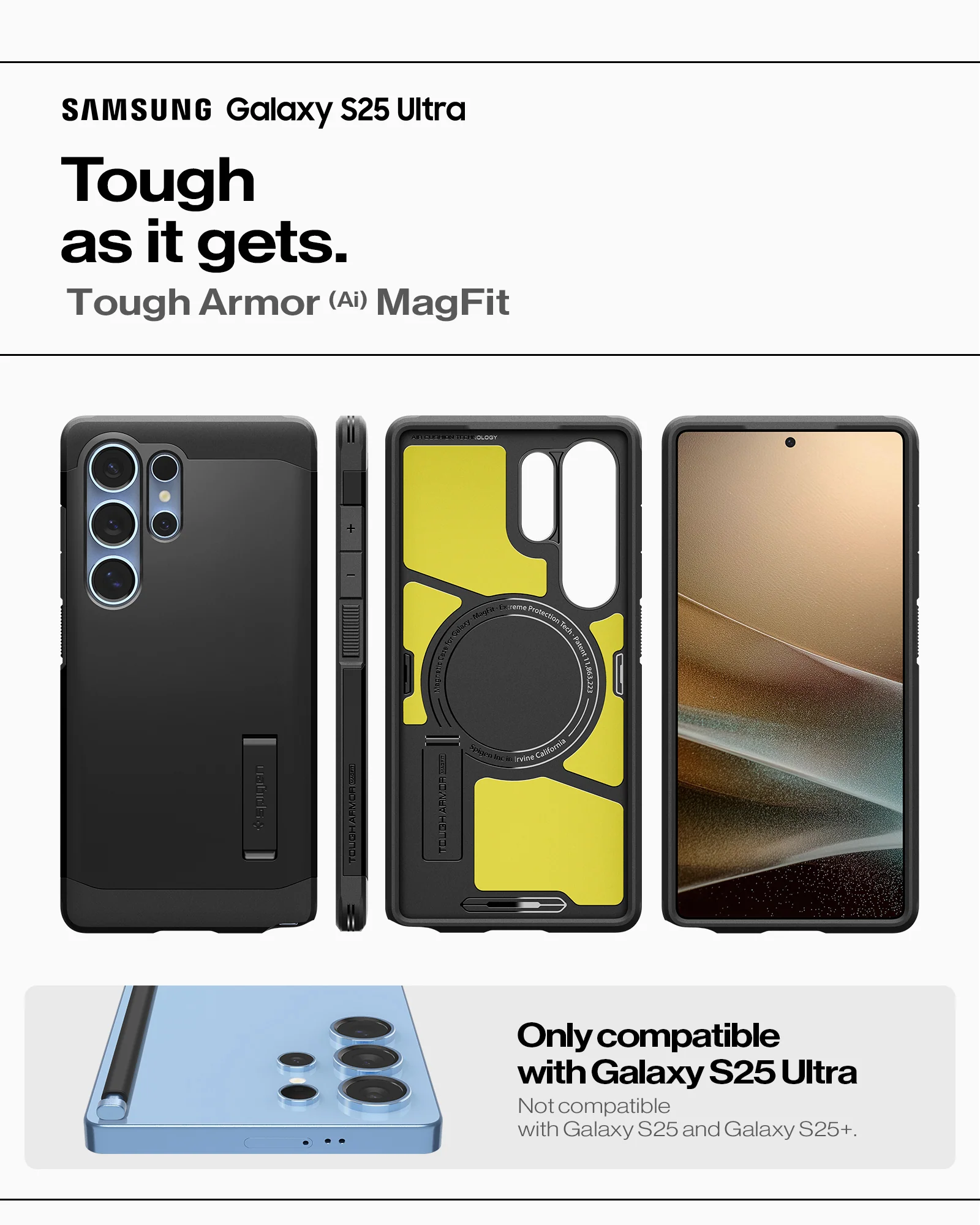 Galaxy S25 Series - Tough Armor AI (Mag Fit) 13 Galaxy S25 Series - Tough Armor AI (Mag Fit)