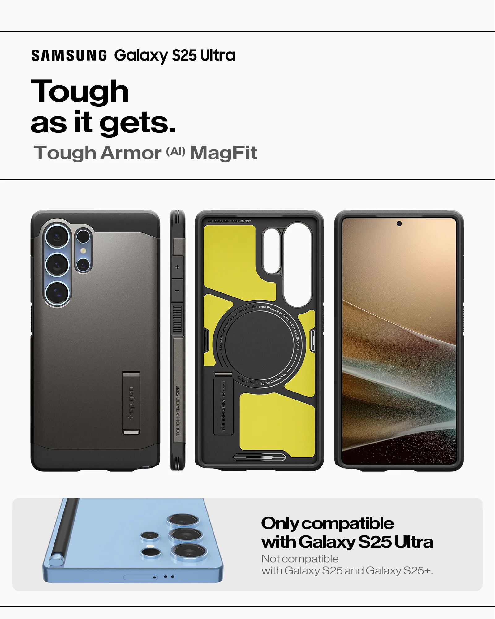 Galaxy S25 Series - Tough Armor AI (Mag Fit) 30 Galaxy S25 Series - Tough Armor AI (Mag Fit)
