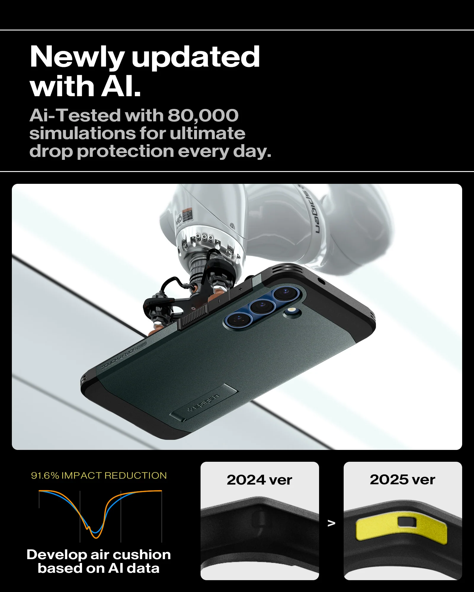 Galaxy S25 Series - Tough Armor AI (Mag Fit) 99 Galaxy S25 Series - Tough Armor AI (Mag Fit)