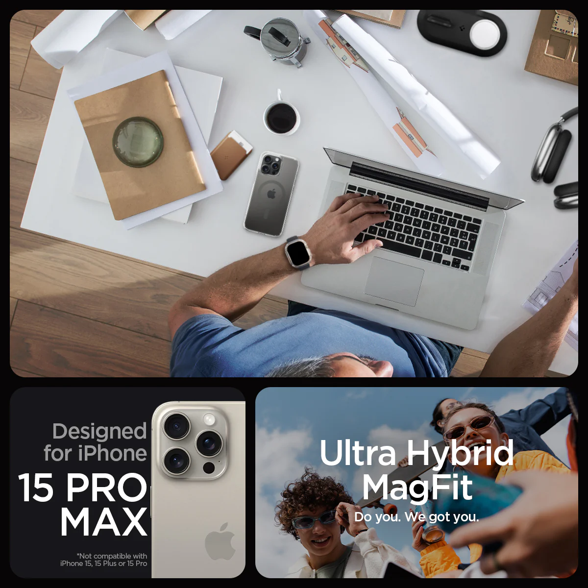 iPhone 15 Series - Ultra Hybrid (Mag Fit) 16 iPhone 15 Series - Ultra Hybrid (Mag Fit)