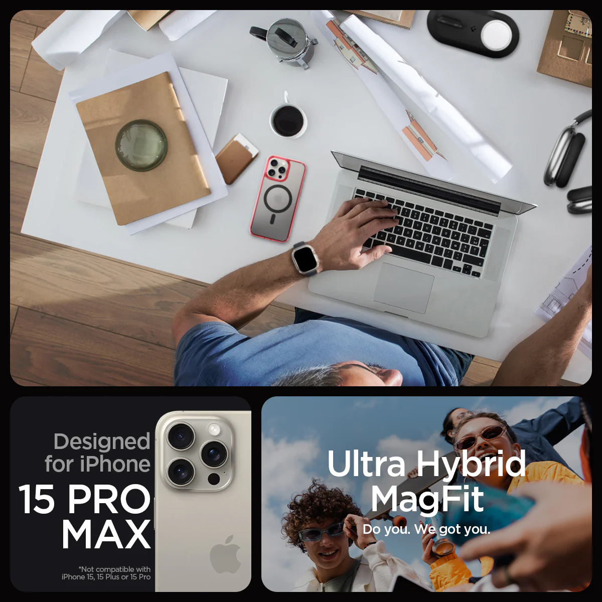 iPhone 15 Series - Ultra Hybrid (Mag Fit) 186 iPhone 15 Series - Ultra Hybrid (Mag Fit)