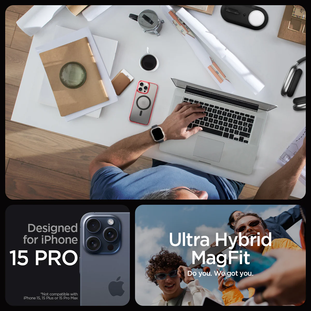 iPhone 15 Series - Ultra Hybrid (Mag Fit) 196 iPhone 15 Series - Ultra Hybrid (Mag Fit)