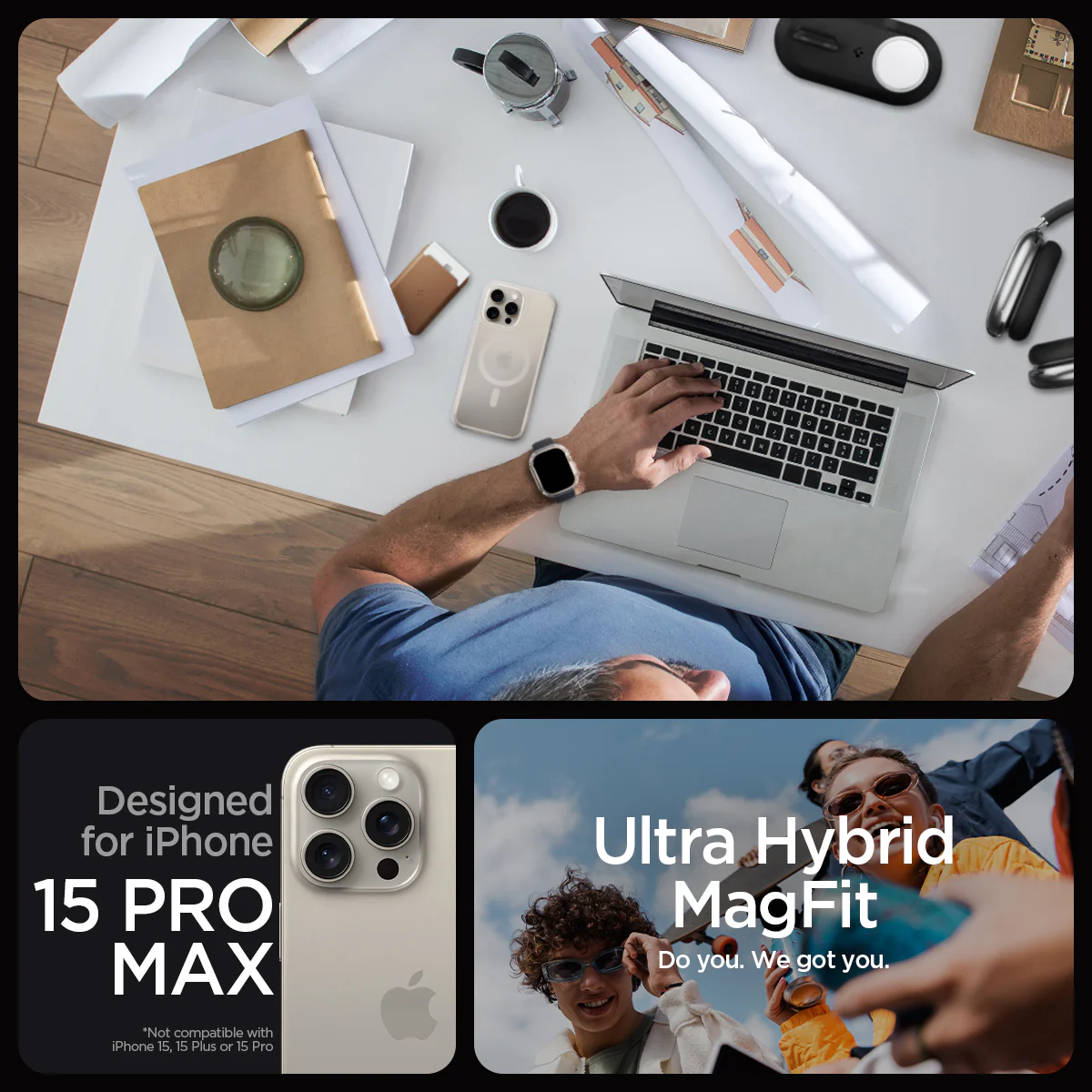 iPhone 15 Series - Ultra Hybrid (Mag Fit) 206 iPhone 15 Series - Ultra Hybrid (Mag Fit)
